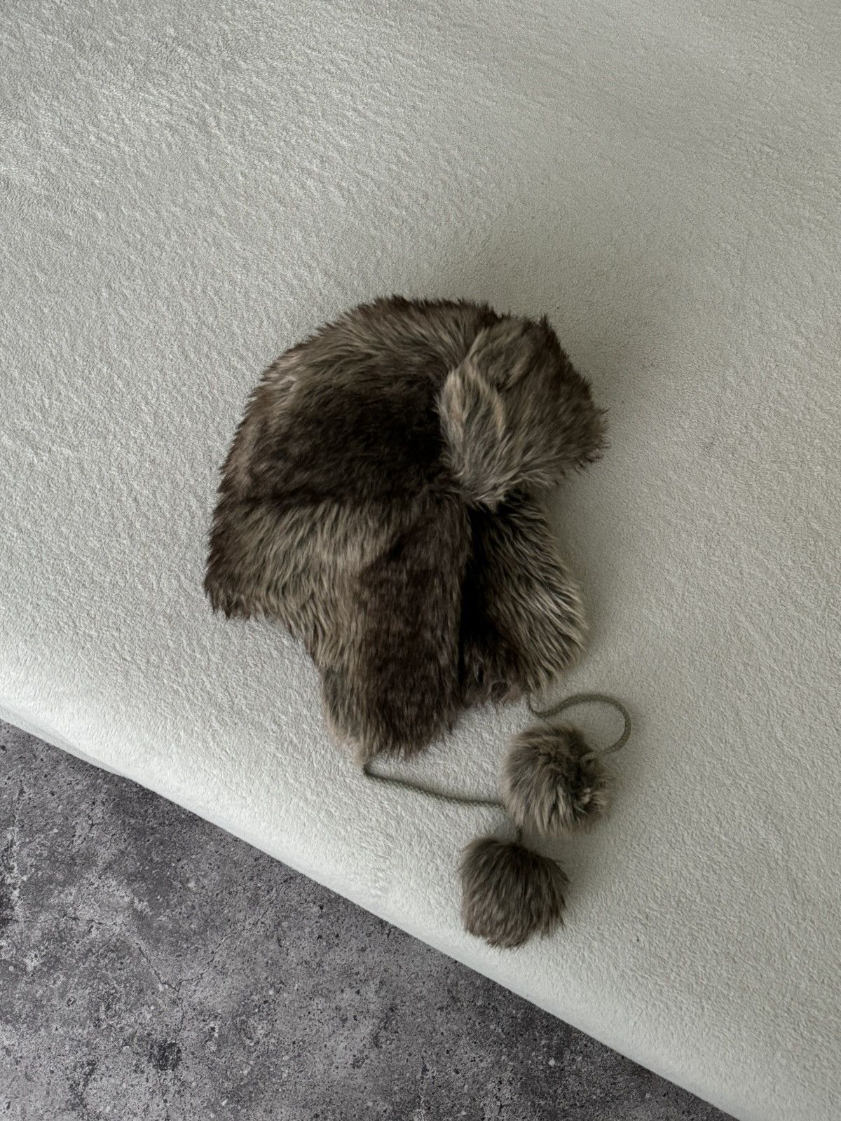 Japanese Brand × Vintage Vintage Y2K fuzzy fur ushanka hat punk Japanese Size ONE SIZE - 2 Thumbnail