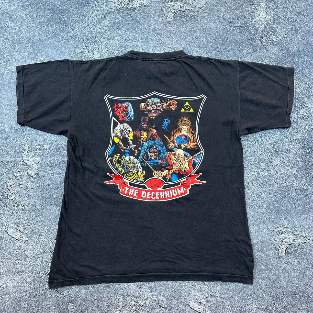 Band Tees RARE Vintage Iron Maiden Shirt 1989 Limited Size US XL / EU 56 / 4 - 2 Thumbnail