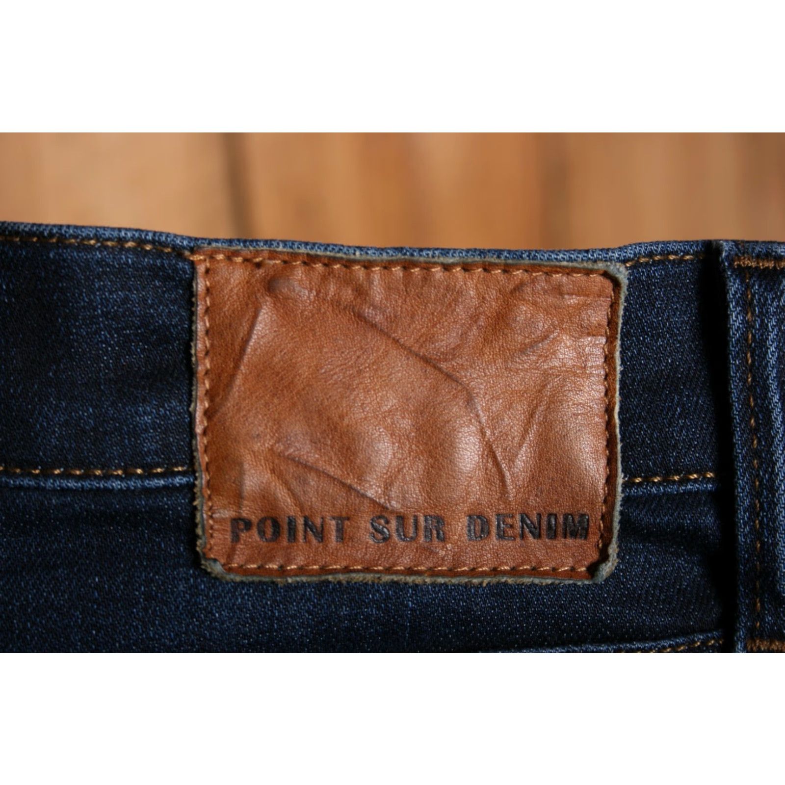 Vintage POINT SUR Blue Stretch Denim High Rise Skinny Jeans Sz. 27 - Made in USA Womens Jeans Size 27" / US 4 / IT 40 - 6 Thumbnail