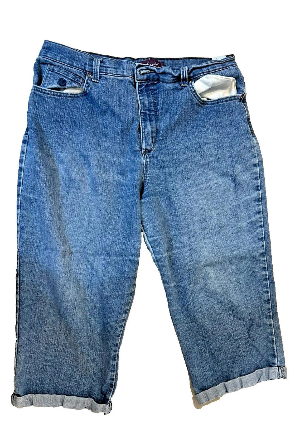 Designer Gloria Vanderbilt Amanda Classic Jeans – Size 12, Blue Size 34" / US 12 / IT 48 - 7 Thumbnail