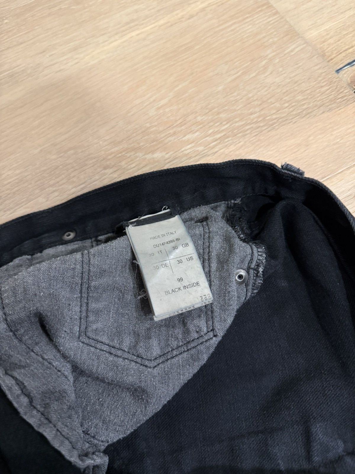 Rick Owens Rick Owens Detroit Denim Size US 30 / EU 46 - 4 Thumbnail