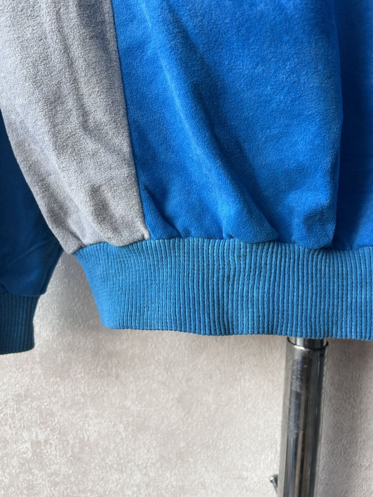 Adidas 80s Adidas Vertex Velour Zip Up Jacket Made in France Size US M / EU 48-50 / 2 - 12 Thumbnail