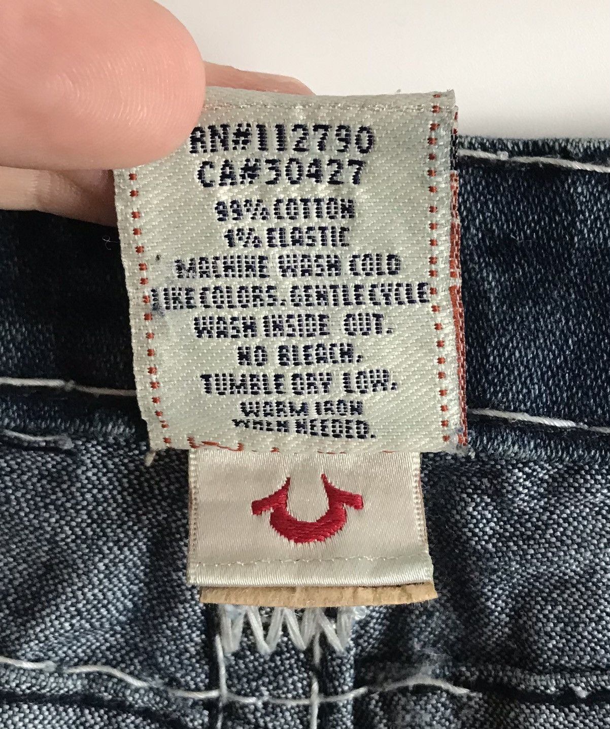 True Religion True Religion Billy Super T Denim Pants Women's 30 Blue Navy Size 30" / US 8 / IT 44 - 8 Thumbnail