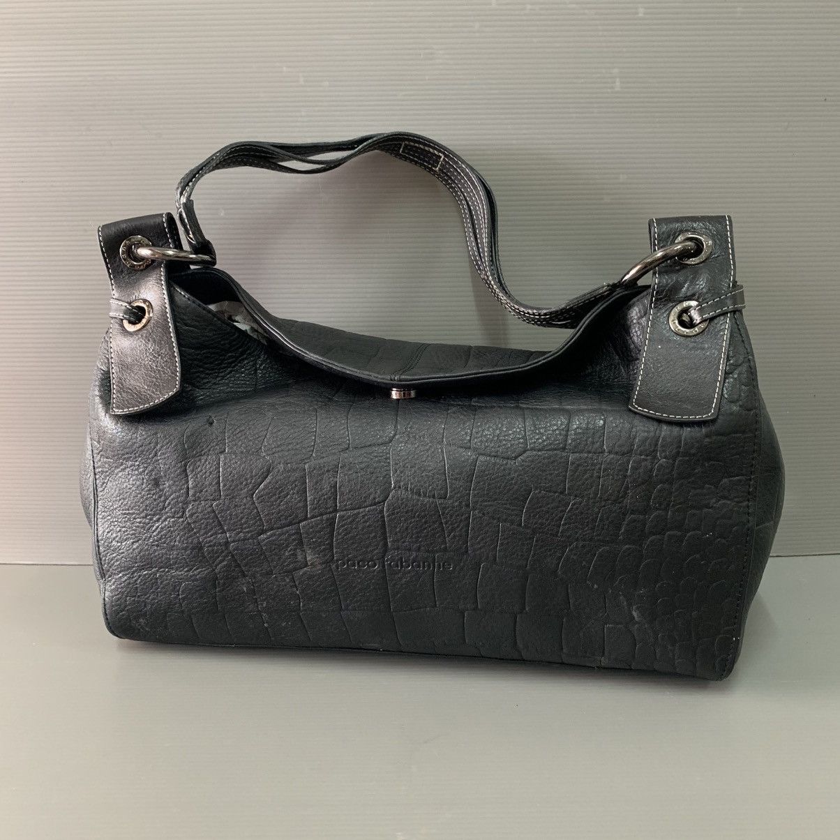 Paco Rabanne Paco Rabanne Leather Shoulder Bag Size ONE SIZE - 1 Thumbnail