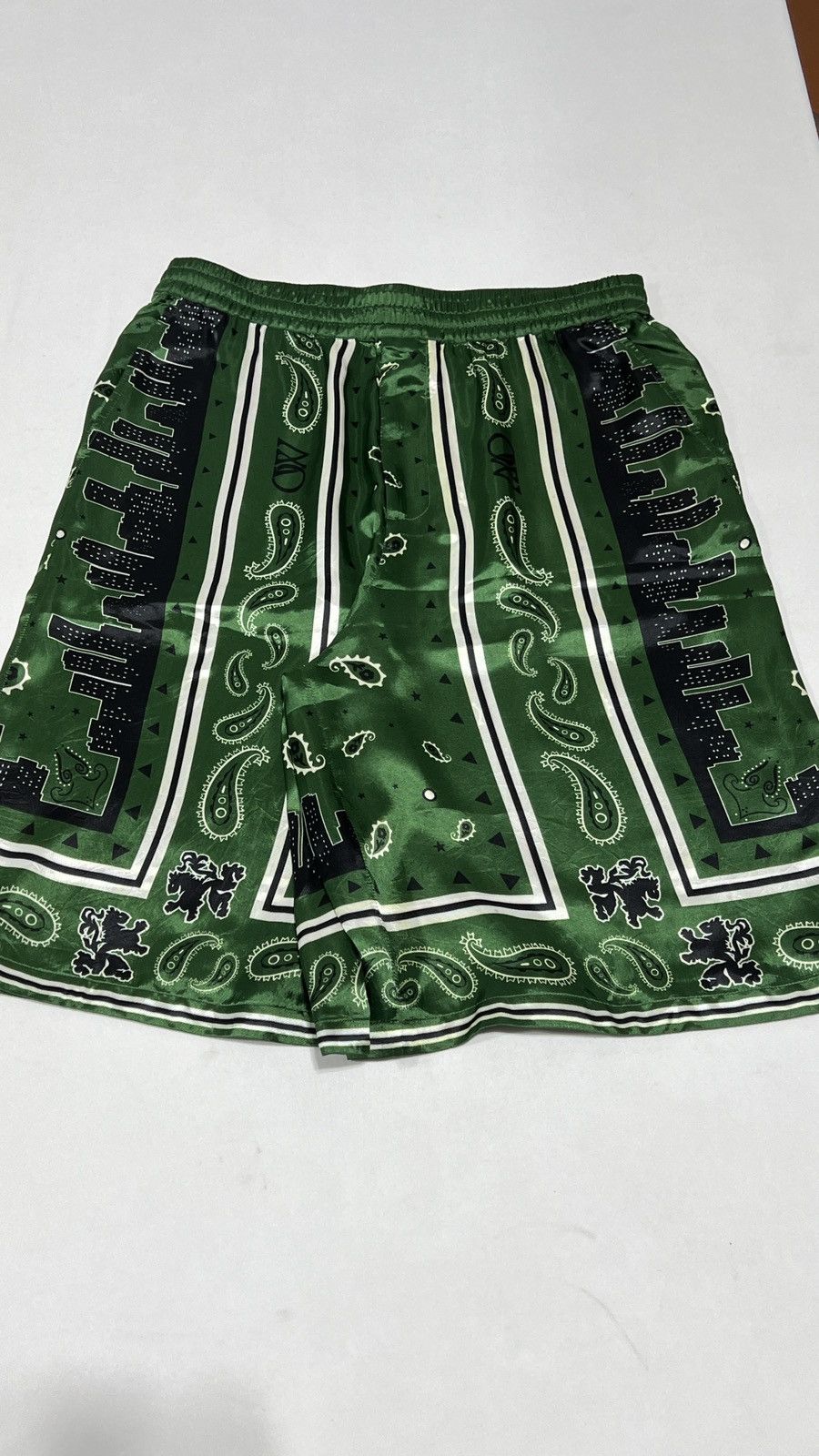 Off-White Off-White Bandana Shorts Size US 30 / EU 46 - 1 Thumbnail