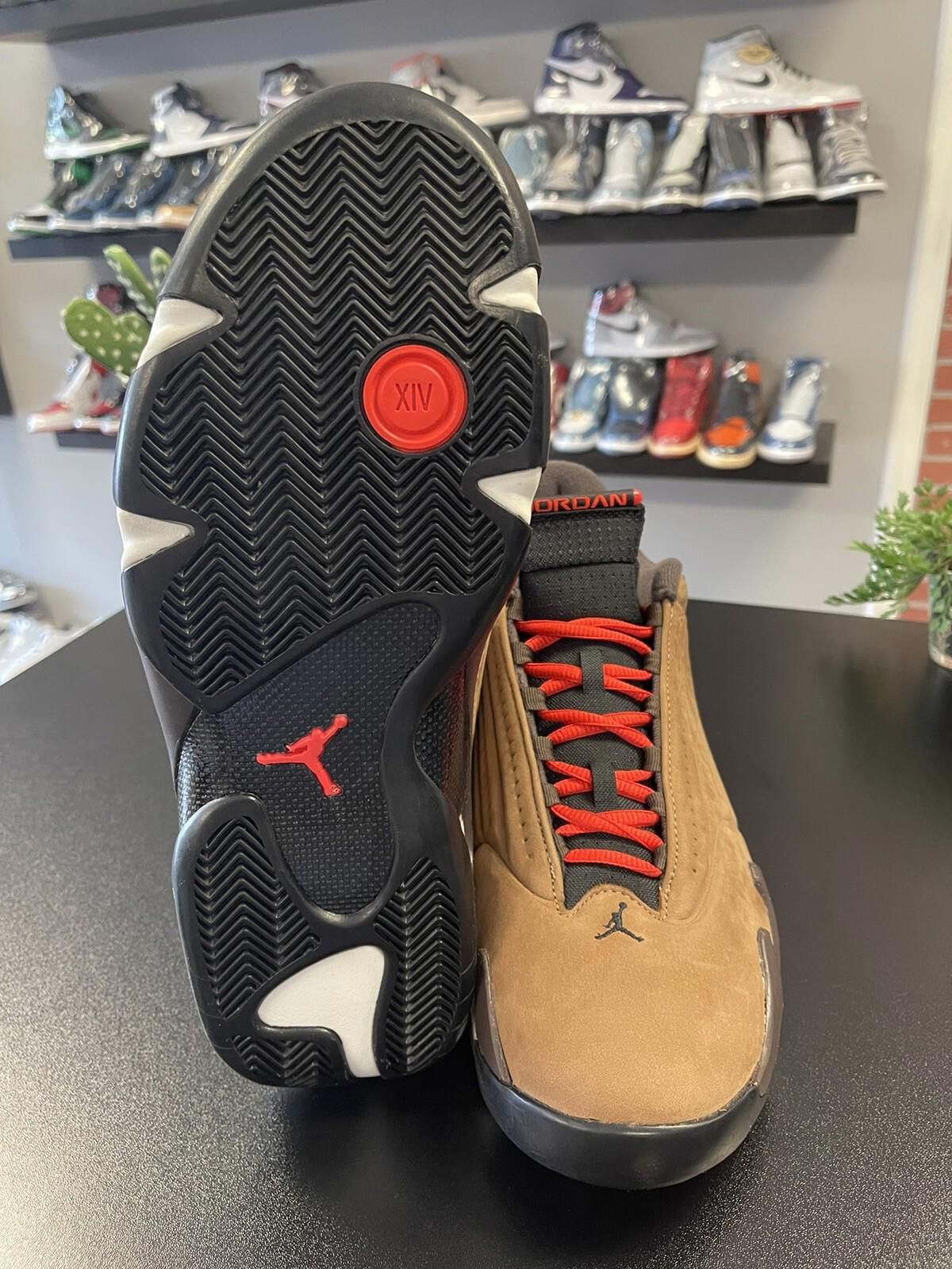 Jordan Brand Nike Air Jordan 14 Retro Winterized Archaeo Brown Size 11.5 Size US 11.5 / EU 44-45 - 8 Thumbnail