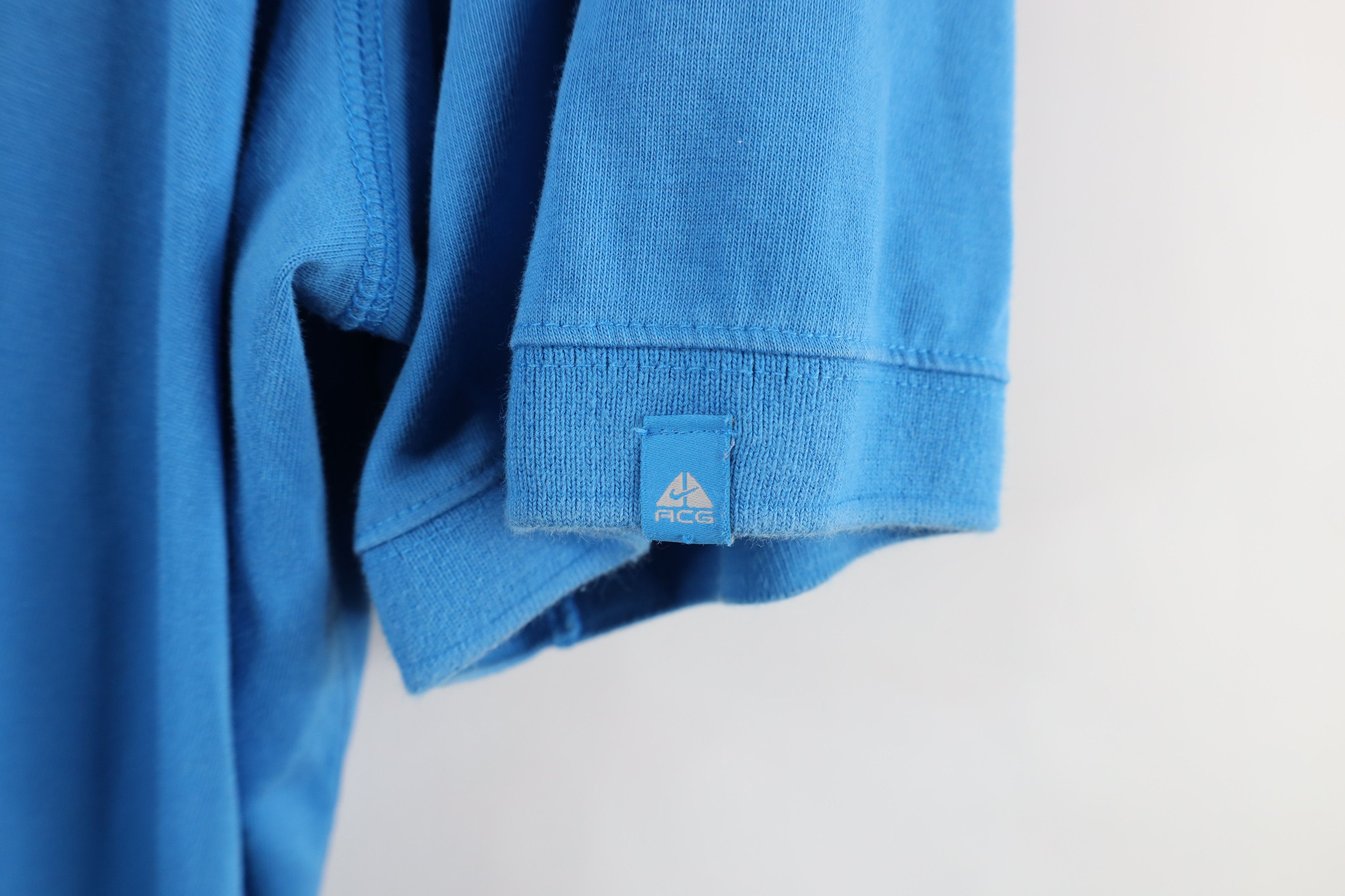 Nike × Vintage Vintage Nike ACG Travis Mini Swoosh Collared Polo Shirt Size US XXL / EU 58 / 5 - 4 Thumbnail