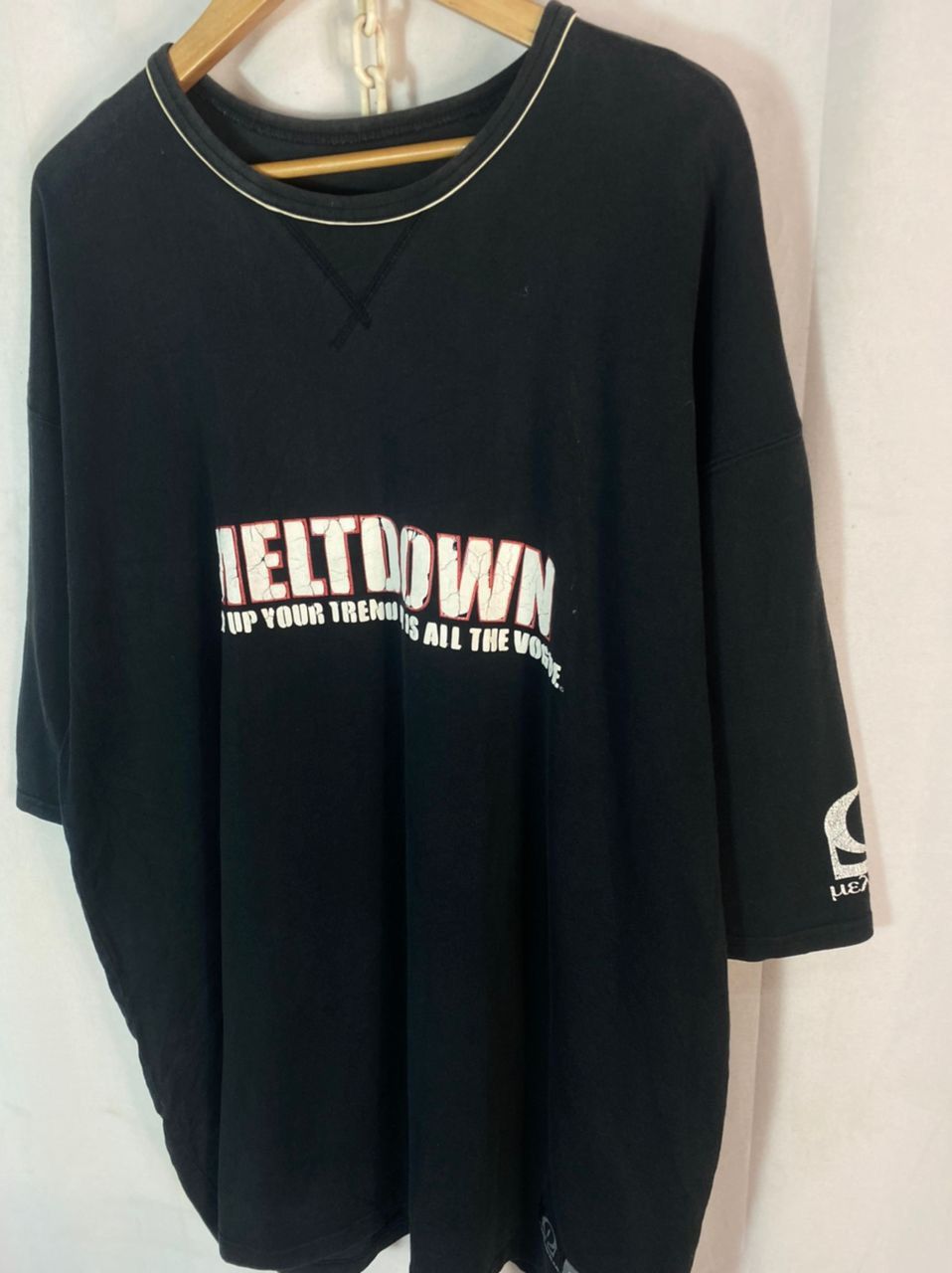 Japanese Brand × Vintage ‘Go ahead hip hop’ iron on printed tshirt by meltdown Size US XXL / EU 58 / 5 - 2 Thumbnail