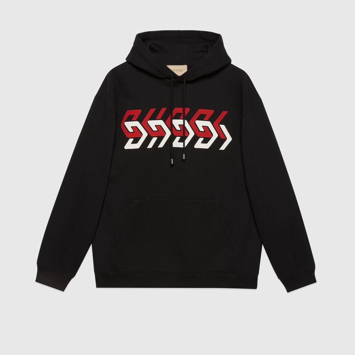 Gucci o1s1wg110225 Jersey Sweatshirt Gucci Mirror Print in Black Size US S / EU 44-46 / 1 - 1 Thumbnail