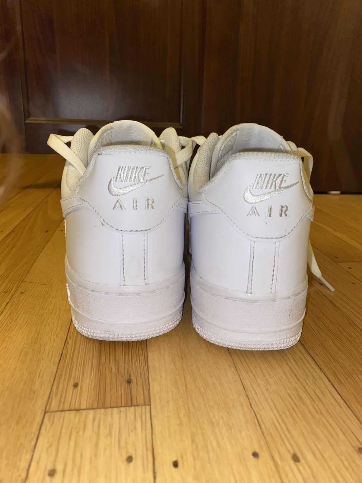 Nike White Air Force One's Size US 10.5 / EU 43-44 - 5 Thumbnail