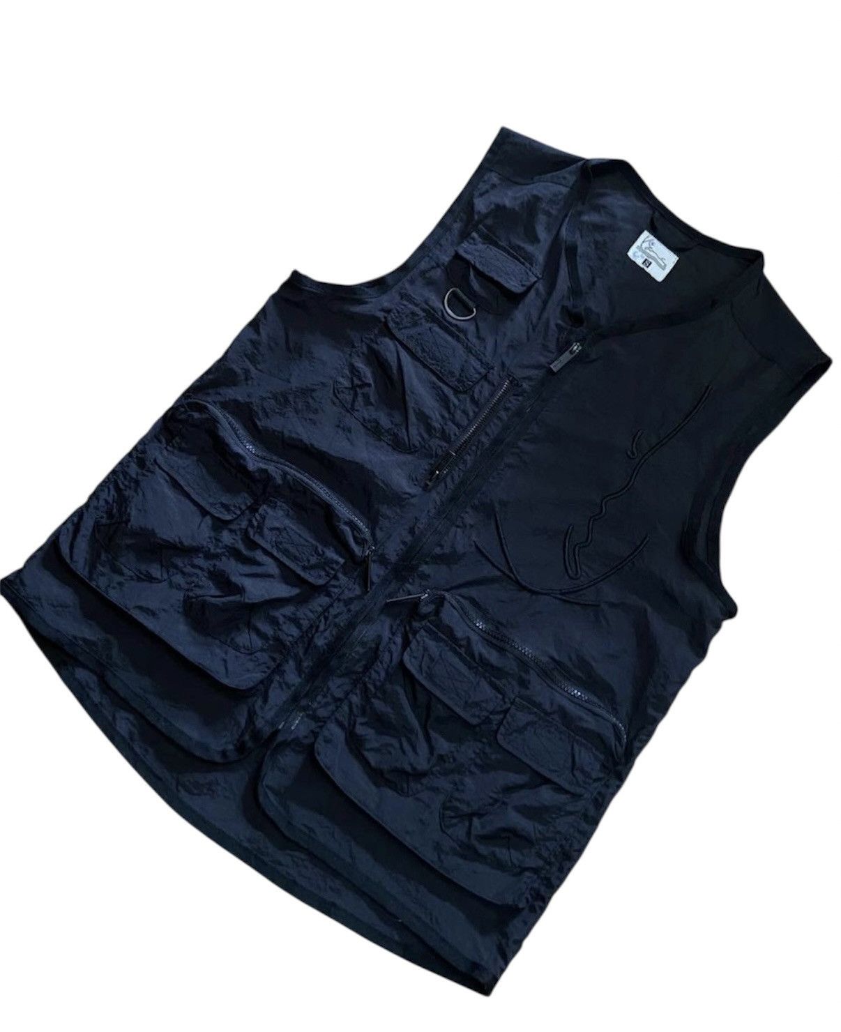 Karl Kani Mark Kani Vintage Black Multi-Pocket Techwear Size S Size US S / EU 44-46 / 1 - 1 Thumbnail