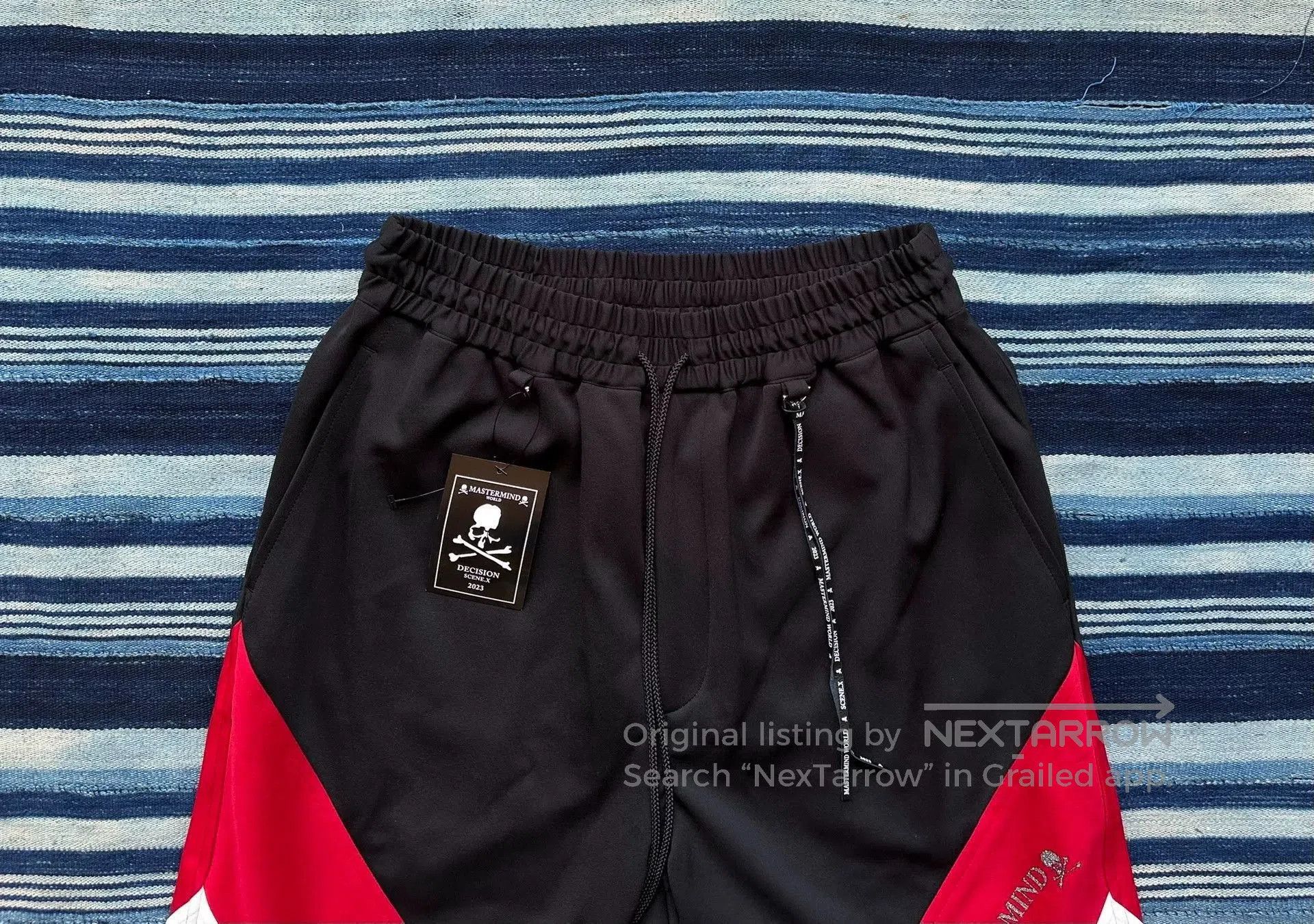 Mastermind Japan Color Block Drawstring Shorts. Size US 30 / EU 46 - 3 Thumbnail