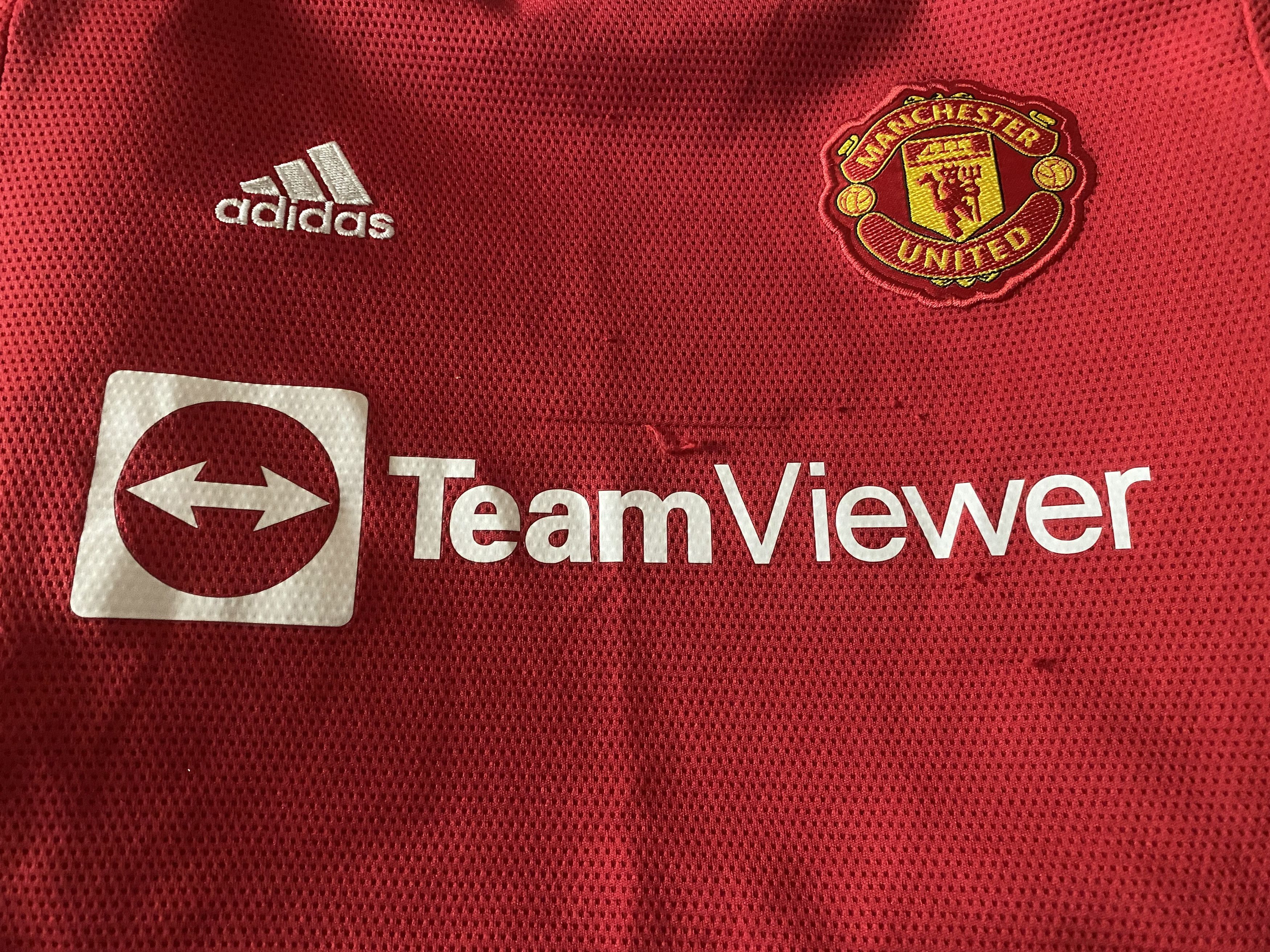Adidas MANCHESTER UNITED 2021 - 2022 - Adidas - 152 cm - UNIQUE Size US XXS / EU 40 - 3 Thumbnail