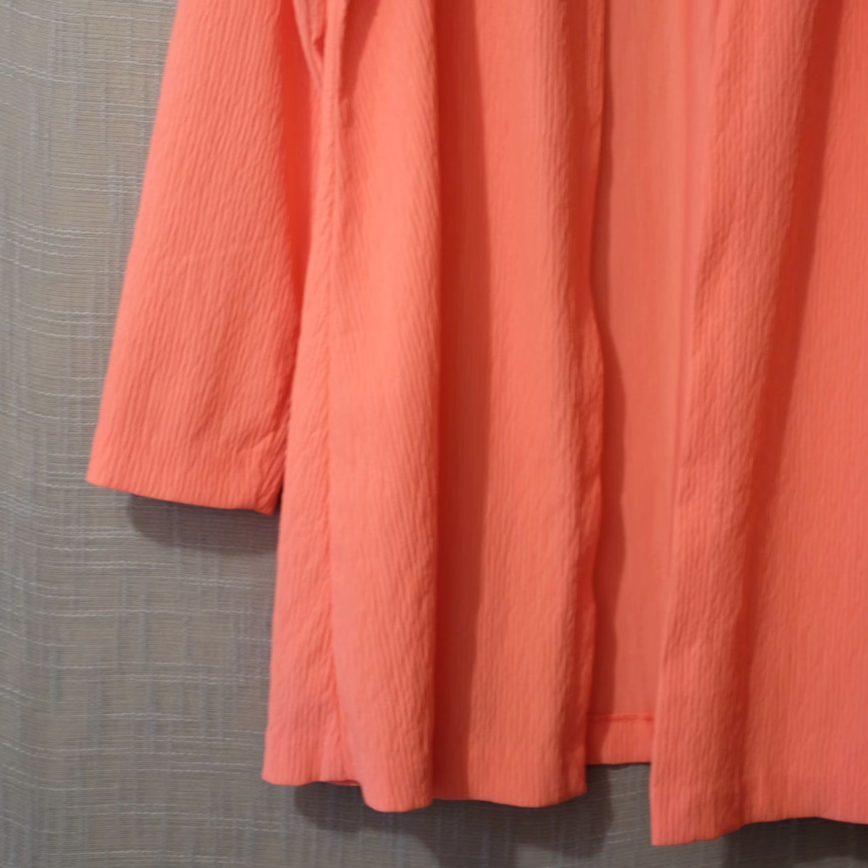 Vintage EUC Bobbie Brooks Crinkle Open Front Cardigan Orange Women's XL Cardigan Casual Office Wear brighter? Size XL / US 12-14 / IT 48-50 - 3 Thumbnail