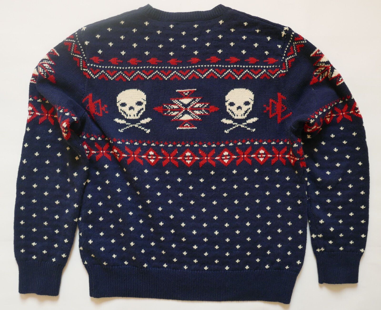 Polo Ralph Lauren Polo Ralph Lauren Sweater Christmas Skull Fair Isle L Size US L / EU 52-54 / 3 - 2 Thumbnail