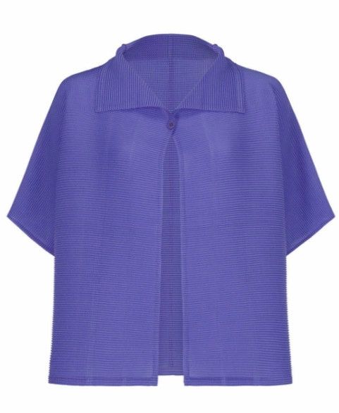 Issey Miyake issey miyake Purple short-sleeved top Size M / US 6-8 / IT 42-44 - 1 Thumbnail