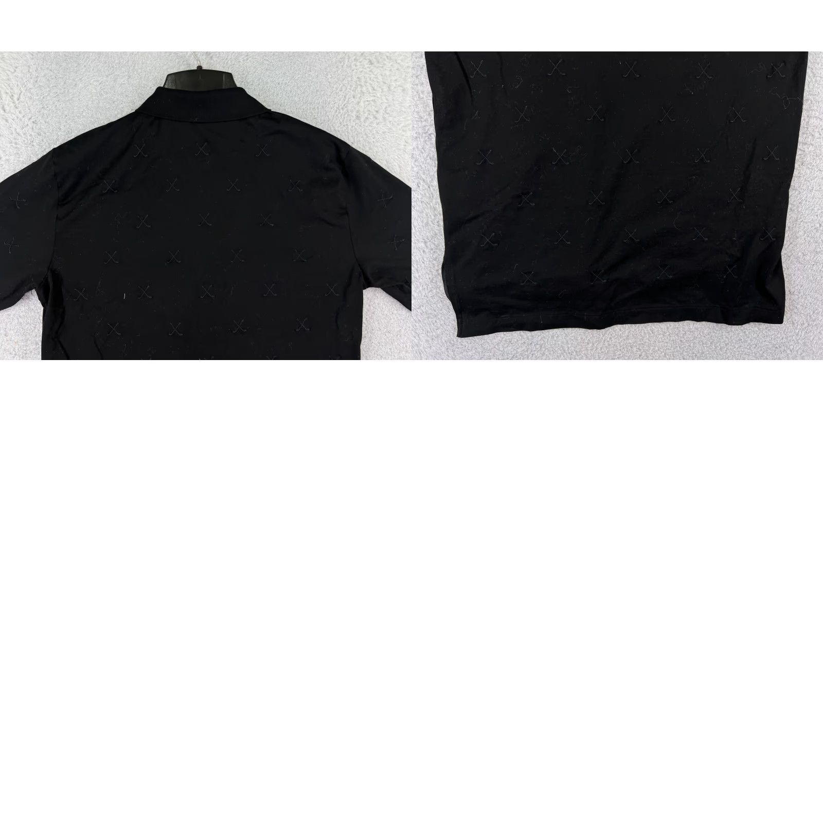 Polo Ralph Lauren VINTAGE Polo Ralph Lauren Shirt Men Medium Black Golf Clubs Pima Cotton Knit Size US M / EU 48-50 / 2 - 9 Thumbnail