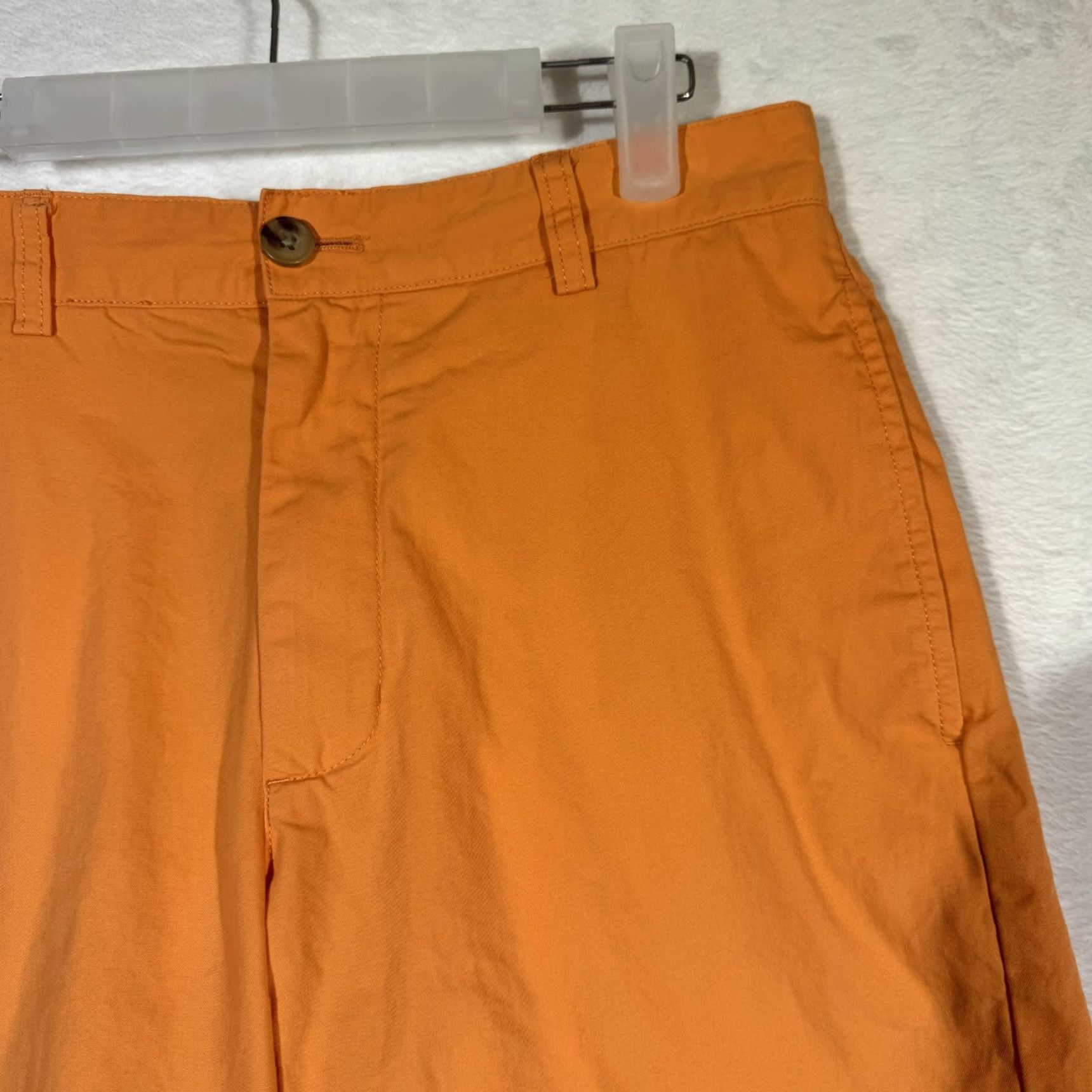 Vineyard Vines Vineyard Vines Men’s Club Shorts 30 Orange 100% Cotton Mid-Rise Chino Casual, Travel, Workwear Mens Size US 30 / EU 46 - 4 Thumbnail