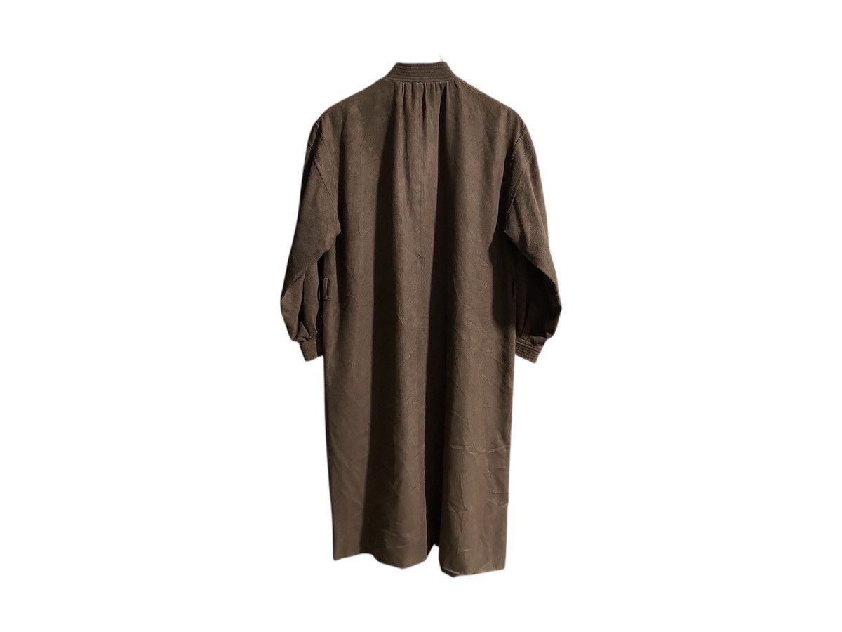 Yves Saint Laurent 🔥Vintage Yves Saint Laurent Toray Coat Long Jacket Collarles Size US L / EU 52-54 / 3 - 4 Thumbnail