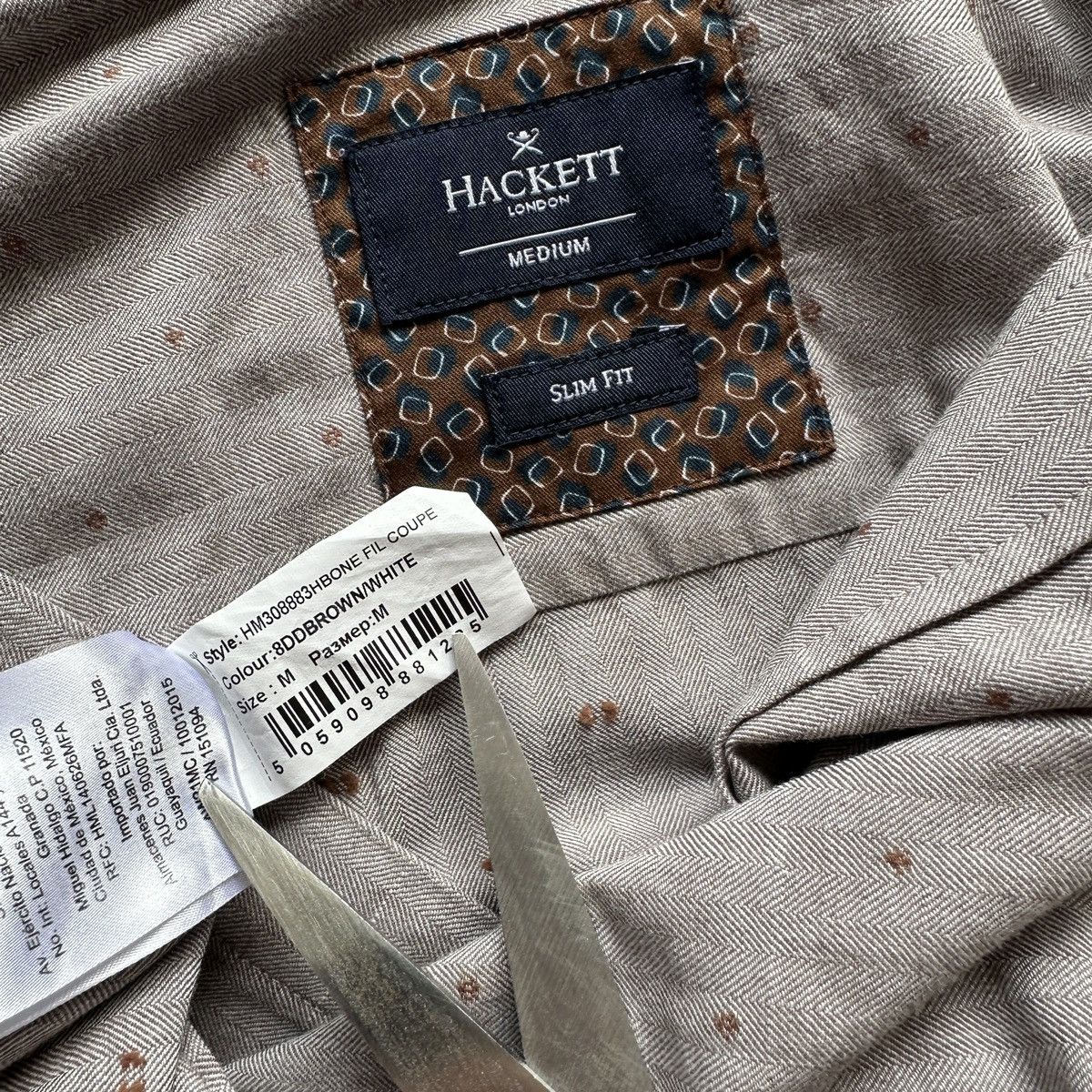 Hackett Men’s Shirts Hackett Button Up Gray Size: M Size US M / EU 48-50 / 2 - 9 Thumbnail