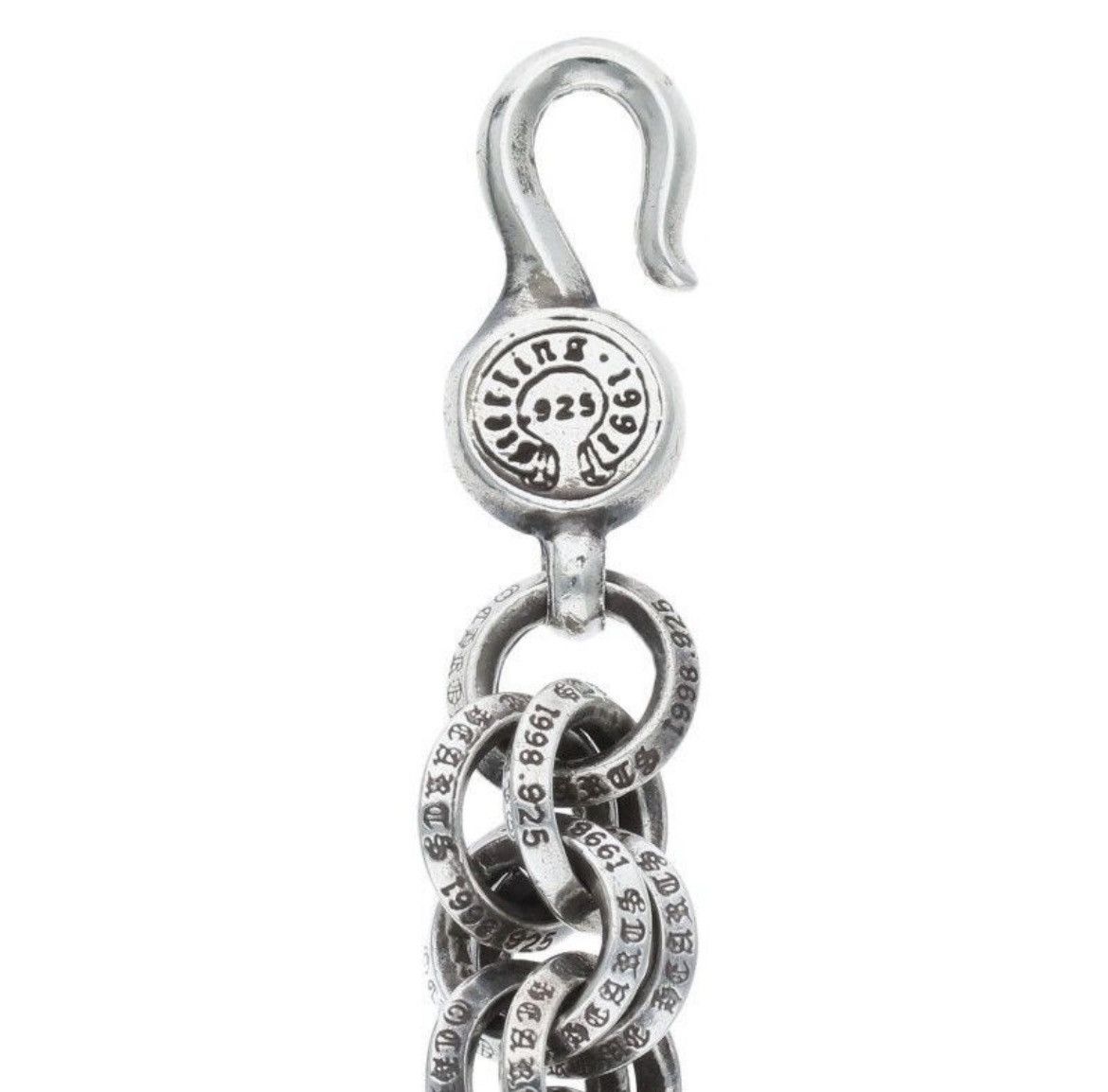 Chrome Hearts Chrome Hearts Double B Ring Silver Bracelet Size ONE SIZE - 4 Thumbnail