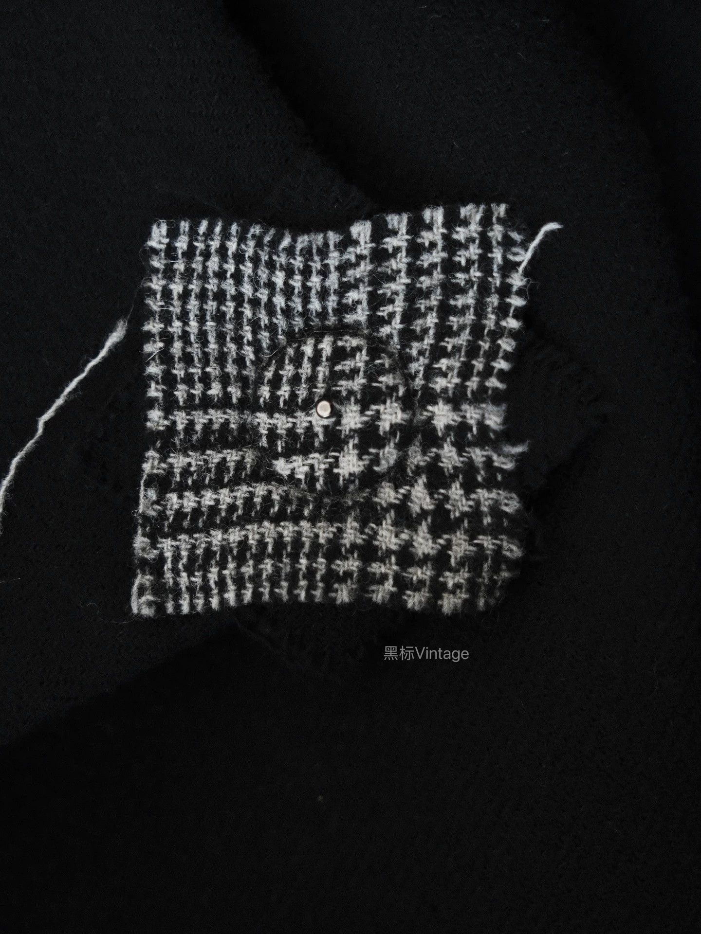 Yohji Yamamoto Yohji Yamamoto 21AW Vintage Fringe Black Cape S1 Size US S / EU 44-46 / 1 - 8 Thumbnail