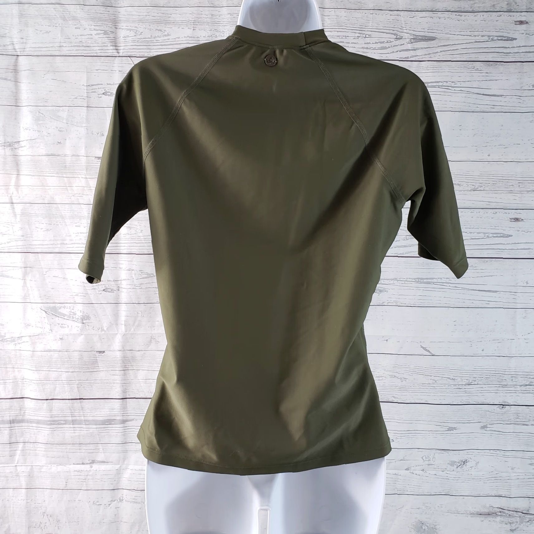 Prana VINTAGE Prana Womens Geo Janae Sun Top Shirt Womens Small Green pink Sun Top Size S / US 4 / IT 40 - 3 Thumbnail