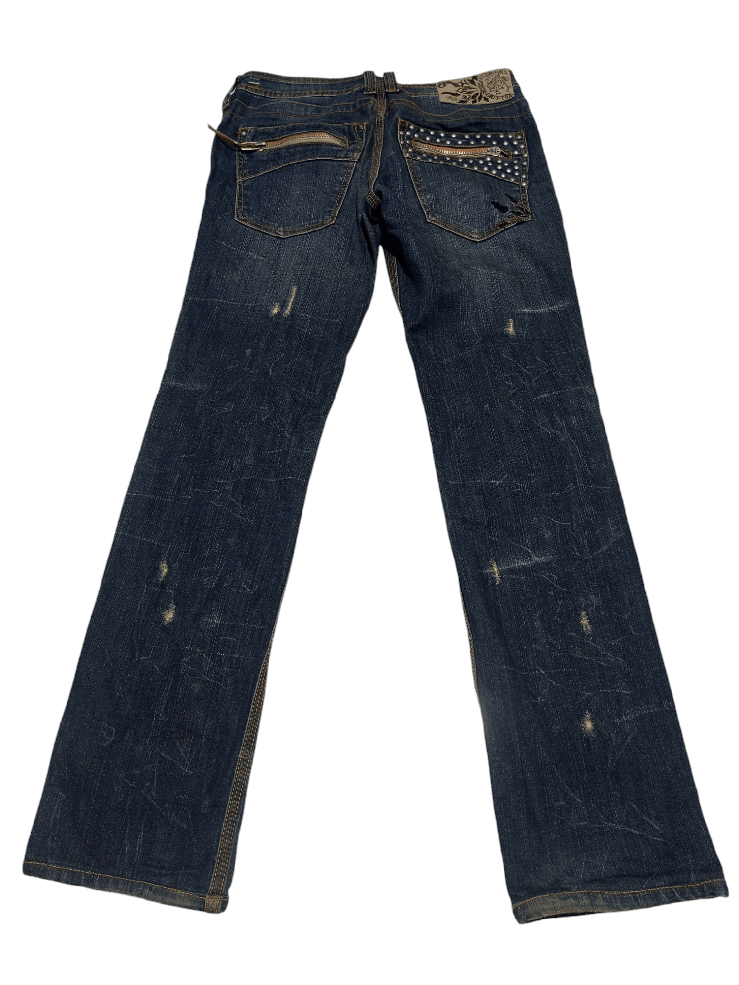 14th Addiction × Beauty Beast × KMRii Vintage Diesel studded distressed denim Size US 28 / EU 44 - 1 Thumbnail