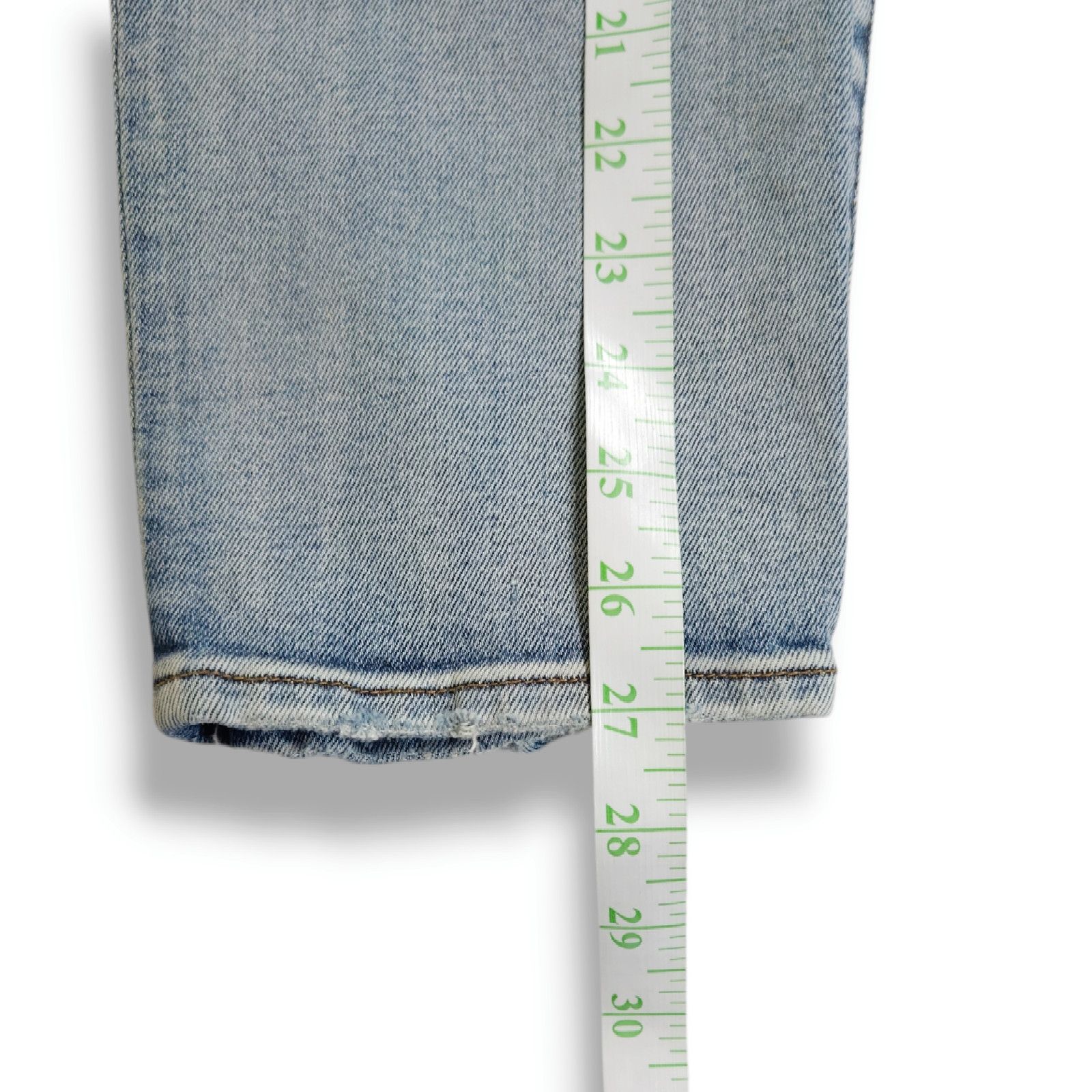 Pistola NWT Pistola Aline Distressed Skinny Ankle Jeans Sz. 26x27 Size 26" / US 2 / IT 38 - 8 Thumbnail