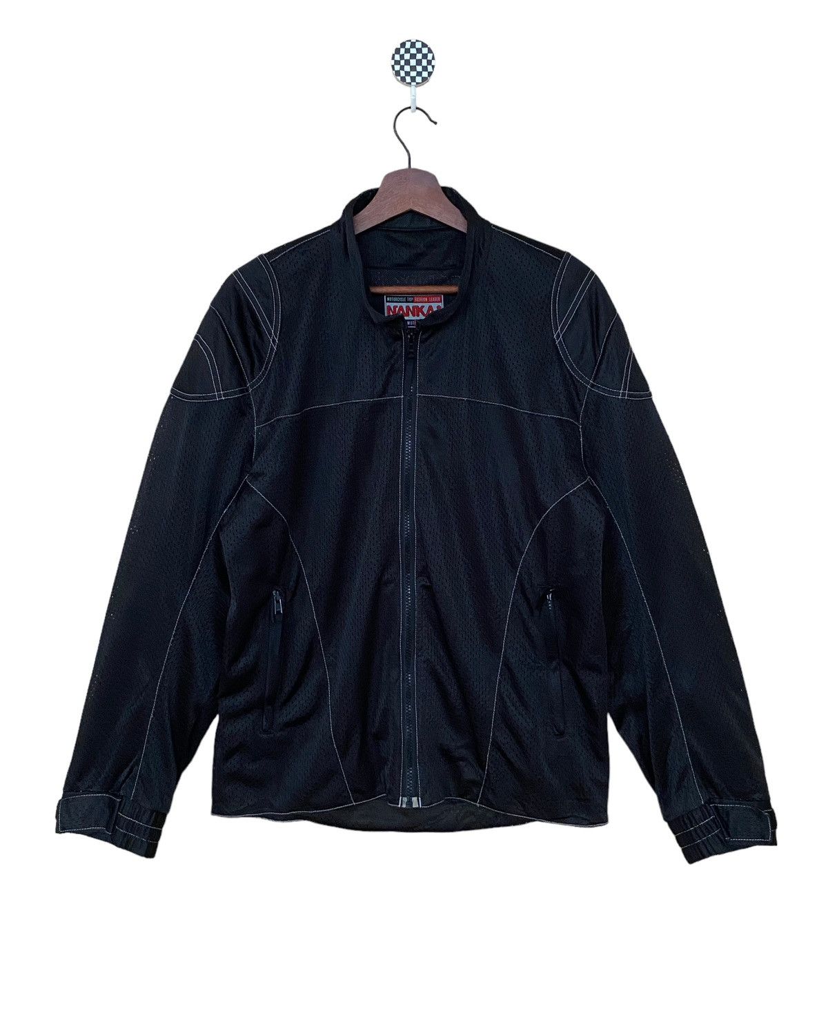 Vintage Vintage Racing Brand Nankai Bikers Jacket 1990s Size US L / EU 52-54 / 3 - 1 Thumbnail