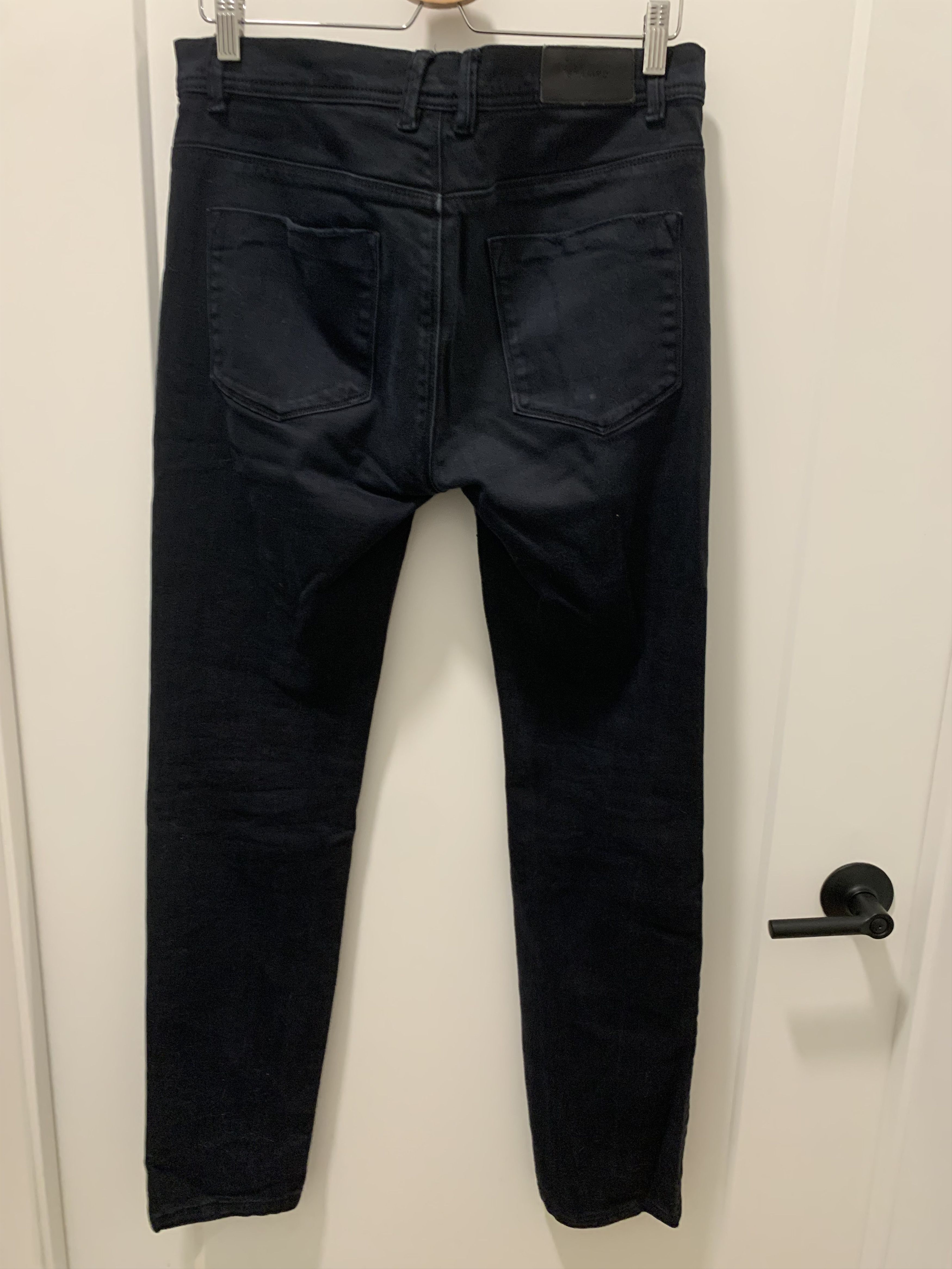 Stampd stampd 2016 style slim jeans with knees open Size US 32 / EU 48 - 2 Thumbnail