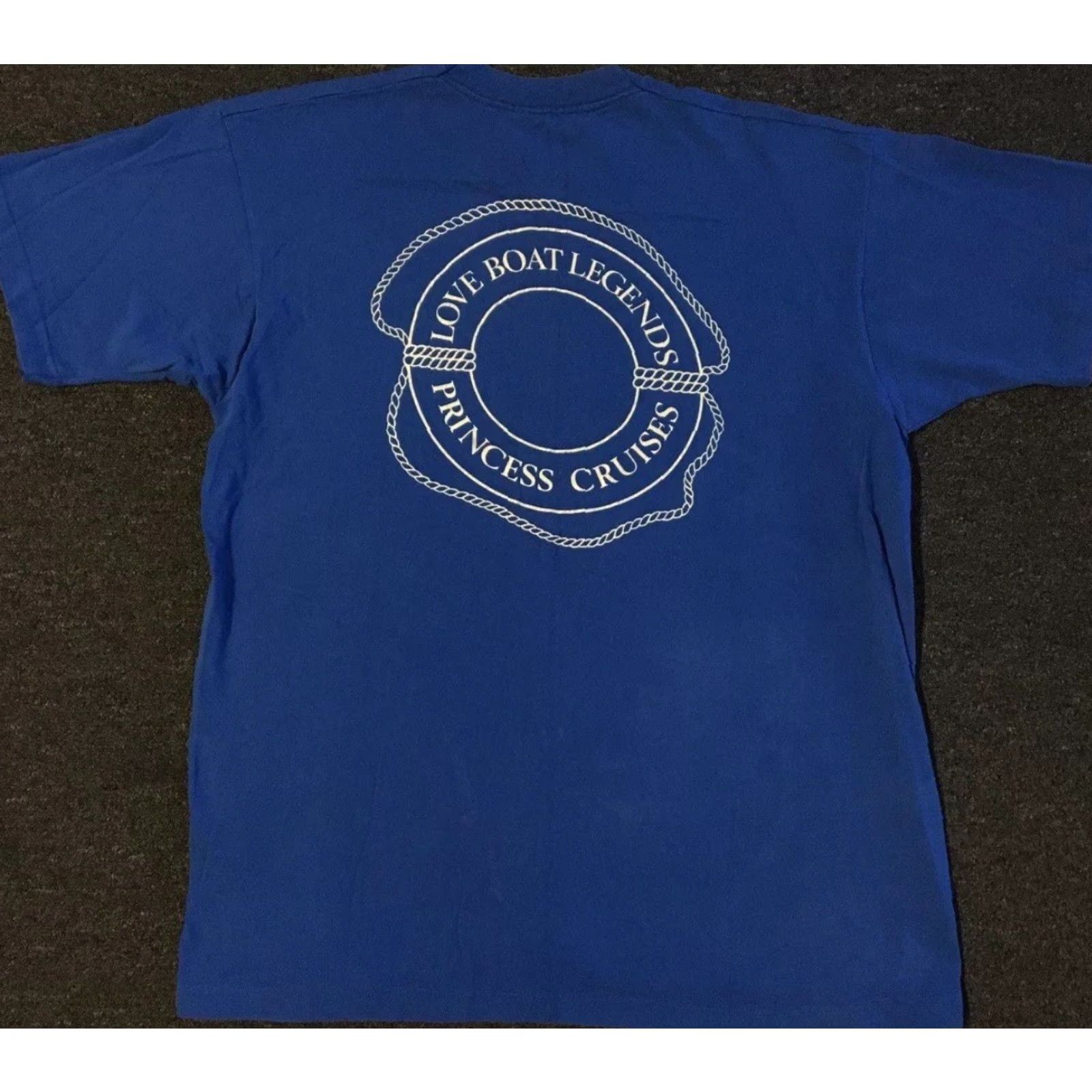 Vintage Vtg 90s Love Boat Legend Faded Princess Cruises Shirt XL Beach Surf Funny Grunge Size US XL / EU 56 / 4 - 2 Thumbnail