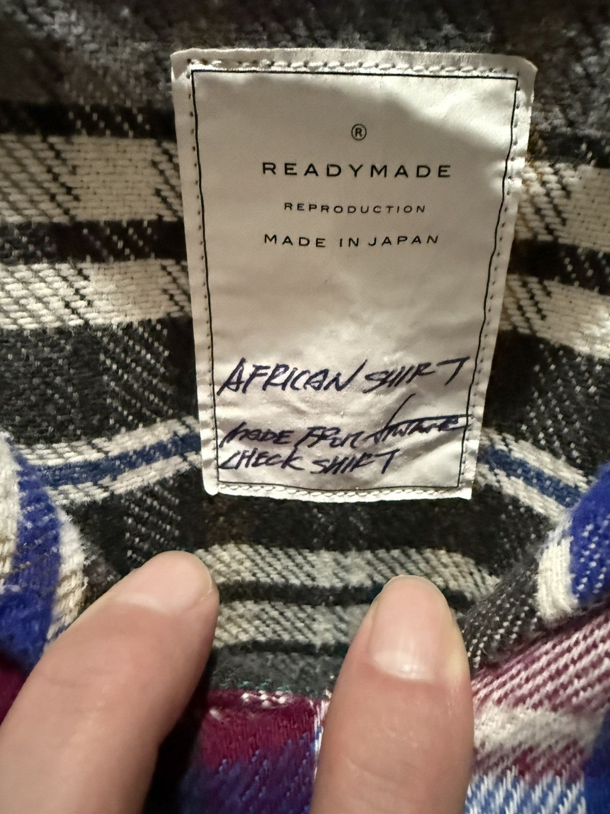 READYMADE Readymade African Flannel Shirt Size US XL / EU 56 / 4 - 3 Thumbnail