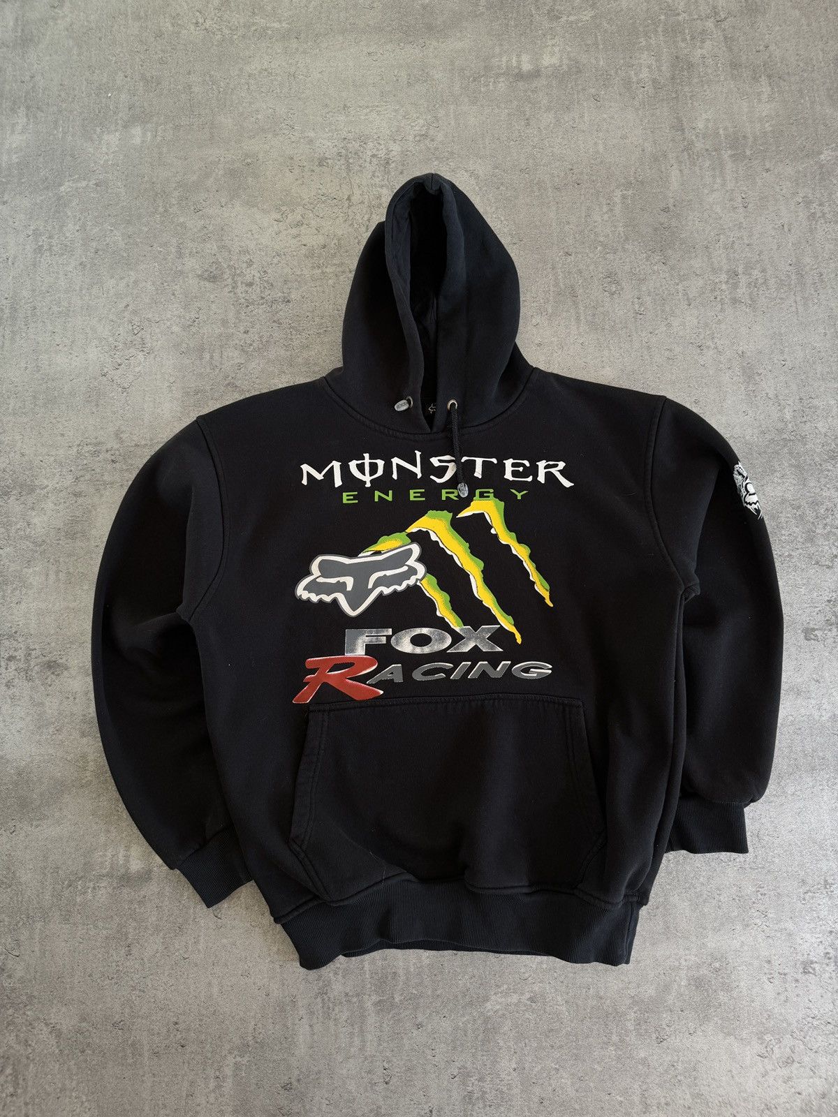 Fox Racing Monster Energy Fox Racing Boxy Hoodie Vintage Logo Print Size US L / EU 52-54 / 3 - 1 Thumbnail