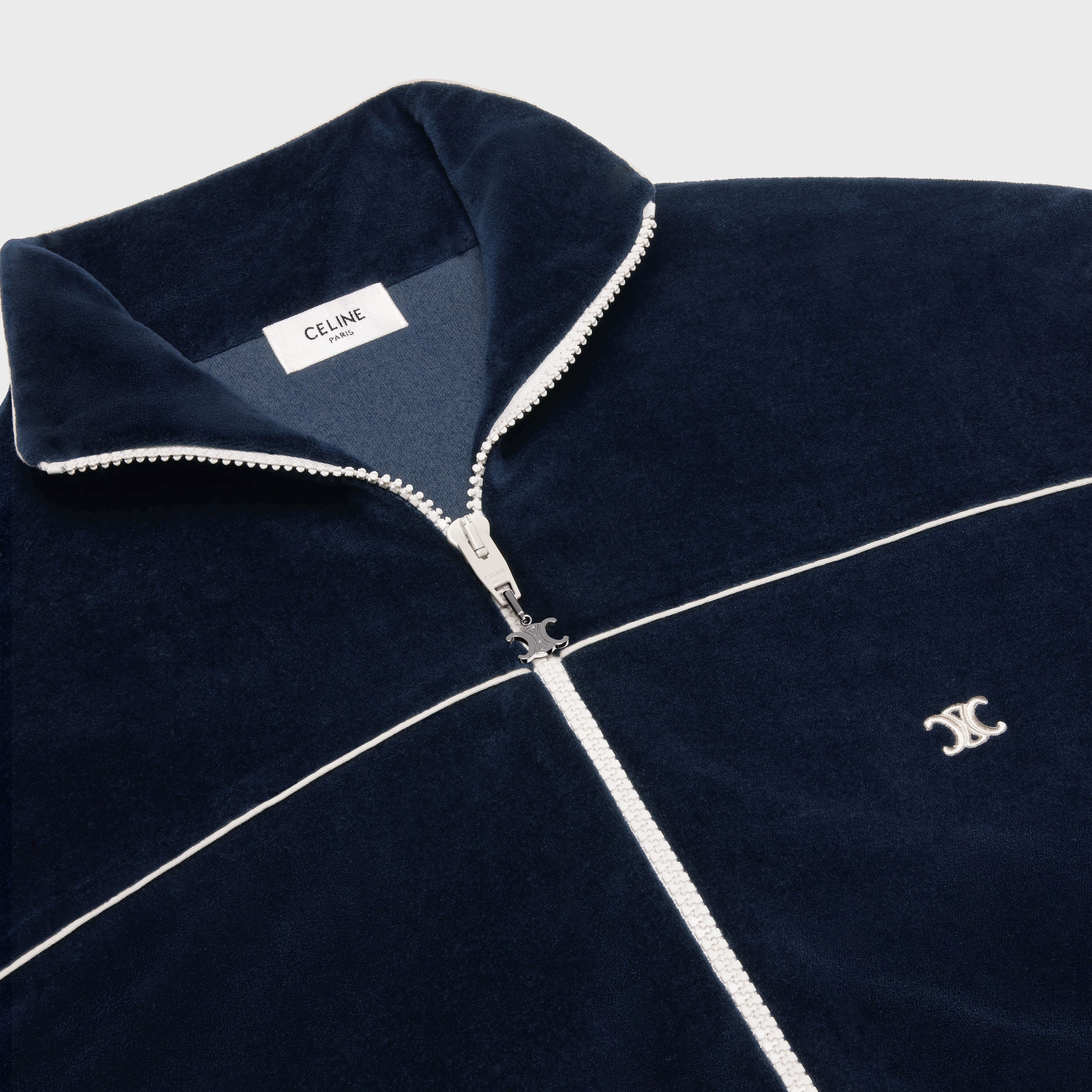 Celine o1bcso1str0925 2Y168679I Tracksuit Jacket in Navy Size US S / EU 44-46 / 1 - 3 Thumbnail