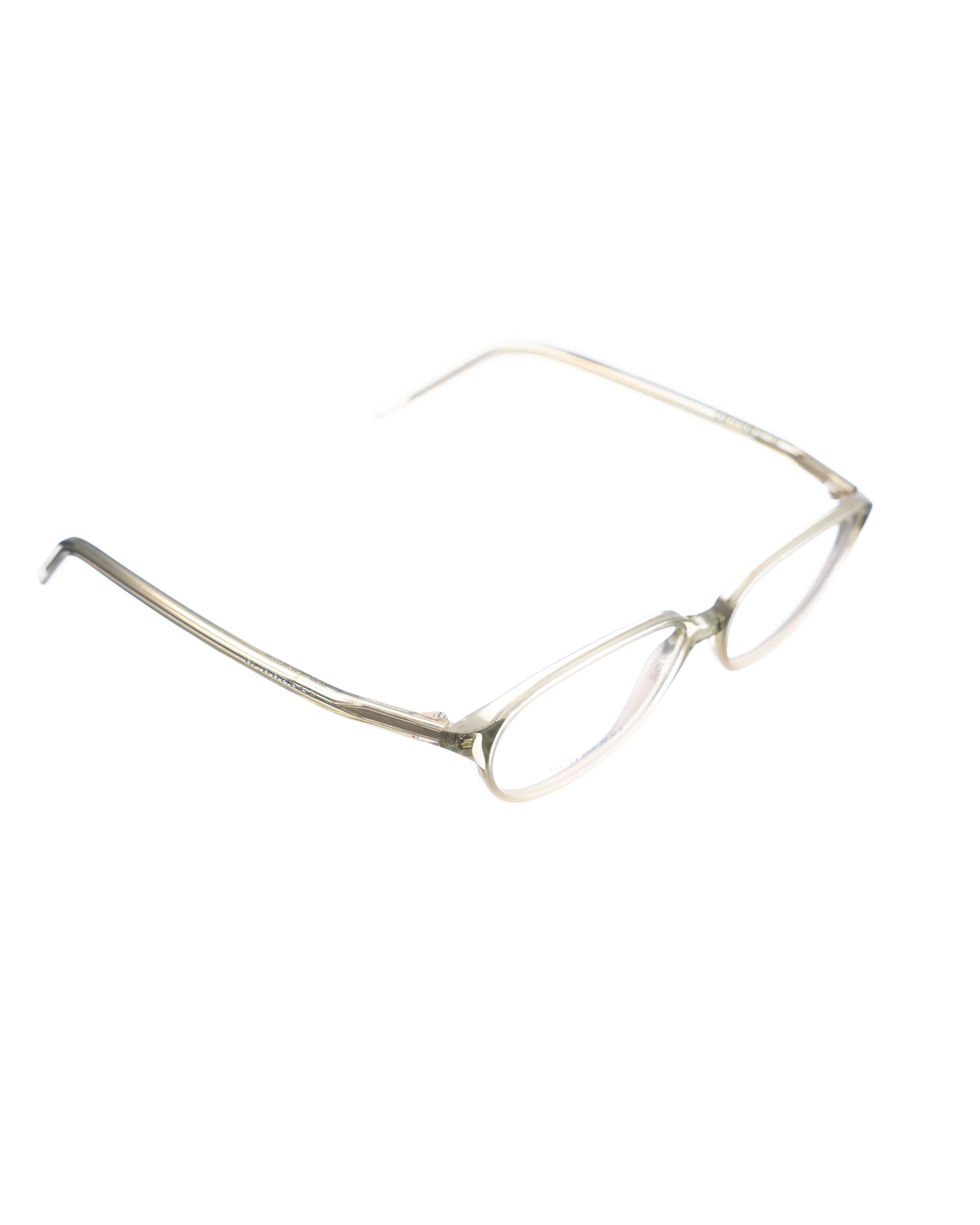 Burberry Burberry 90s Clear Oval Plastic Glasses Size ONE SIZE - 2 Thumbnail