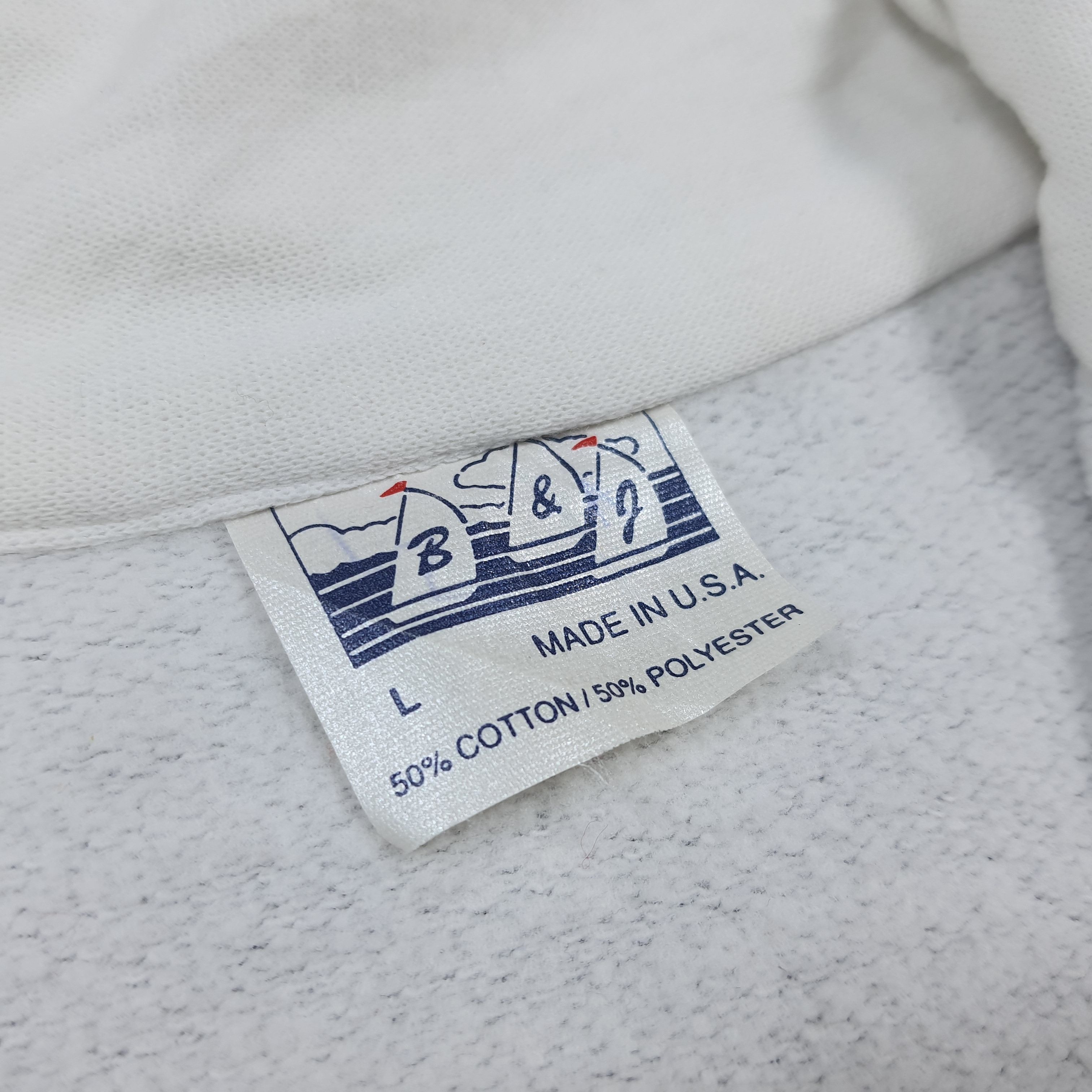 Vintage Vtg 90s California San Francisco Half Zip Sweatshirt C290N27 Size US L / EU 52-54 / 3 - 6 Thumbnail