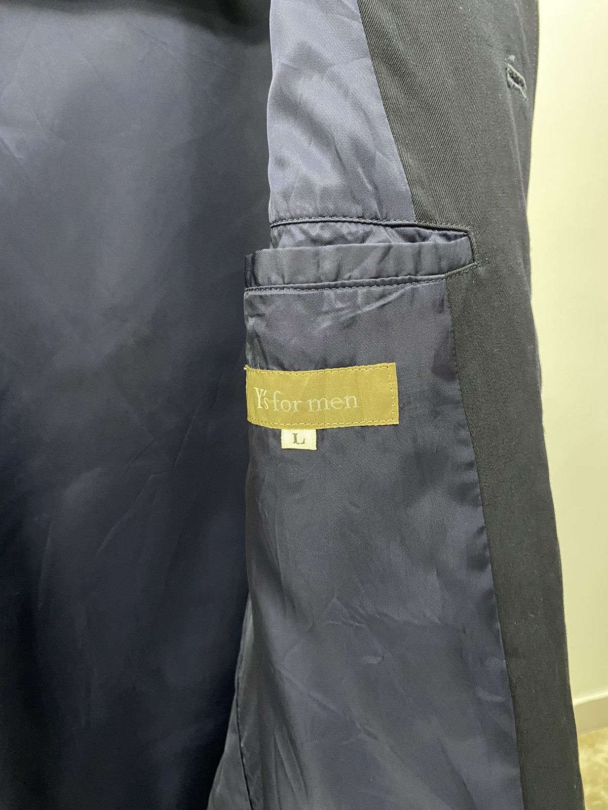 Y's for Men × Yohji Yamamoto Yohji Yamamoto AW98 dark navy blue wool hooded jacket Size US L / EU 52-54 / 3 - 6 Thumbnail