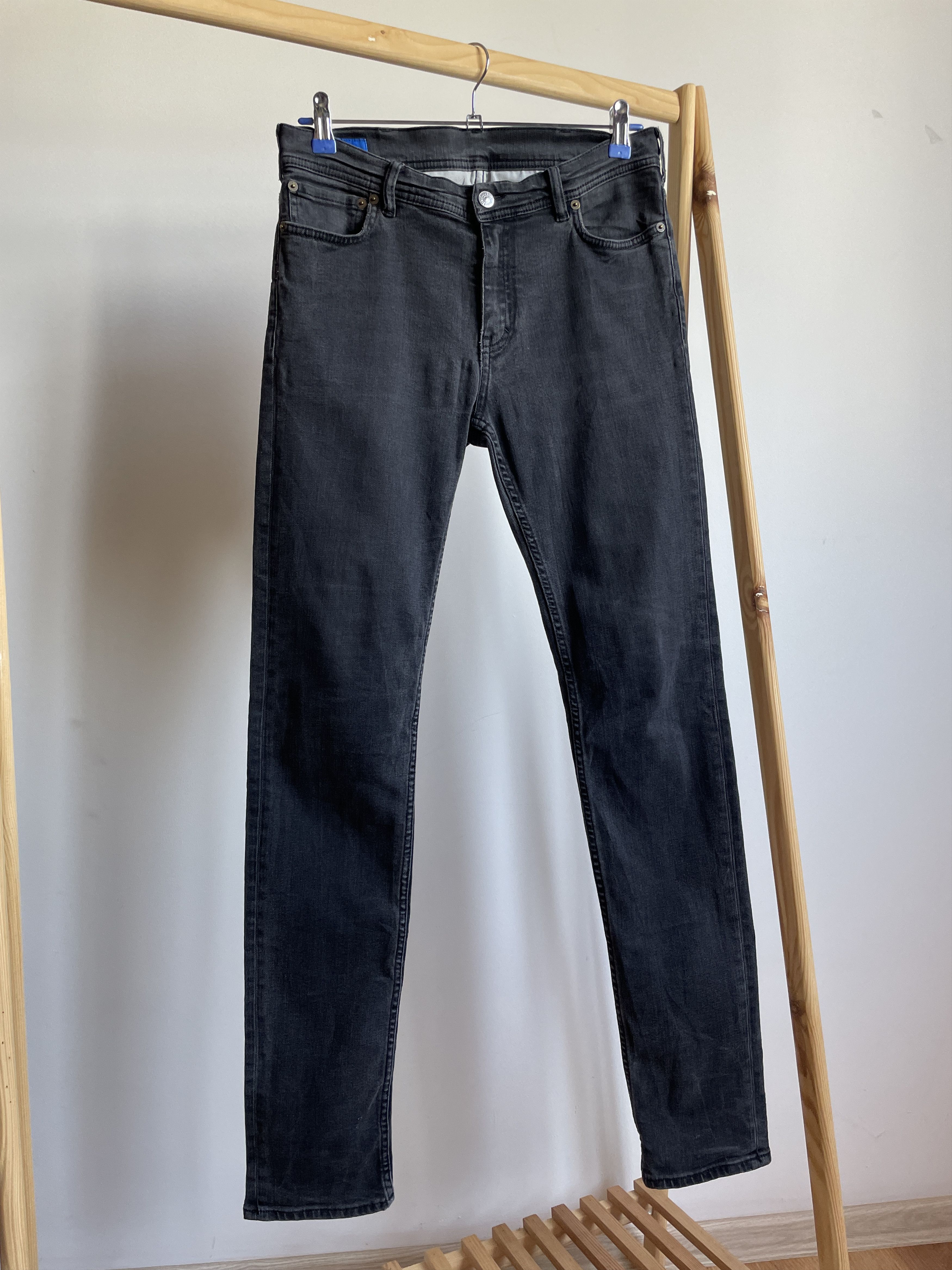 Acne Studios Acne Studios Bla Konst Womens North Used Black Skinny Denim Size 29" - 1 Thumbnail