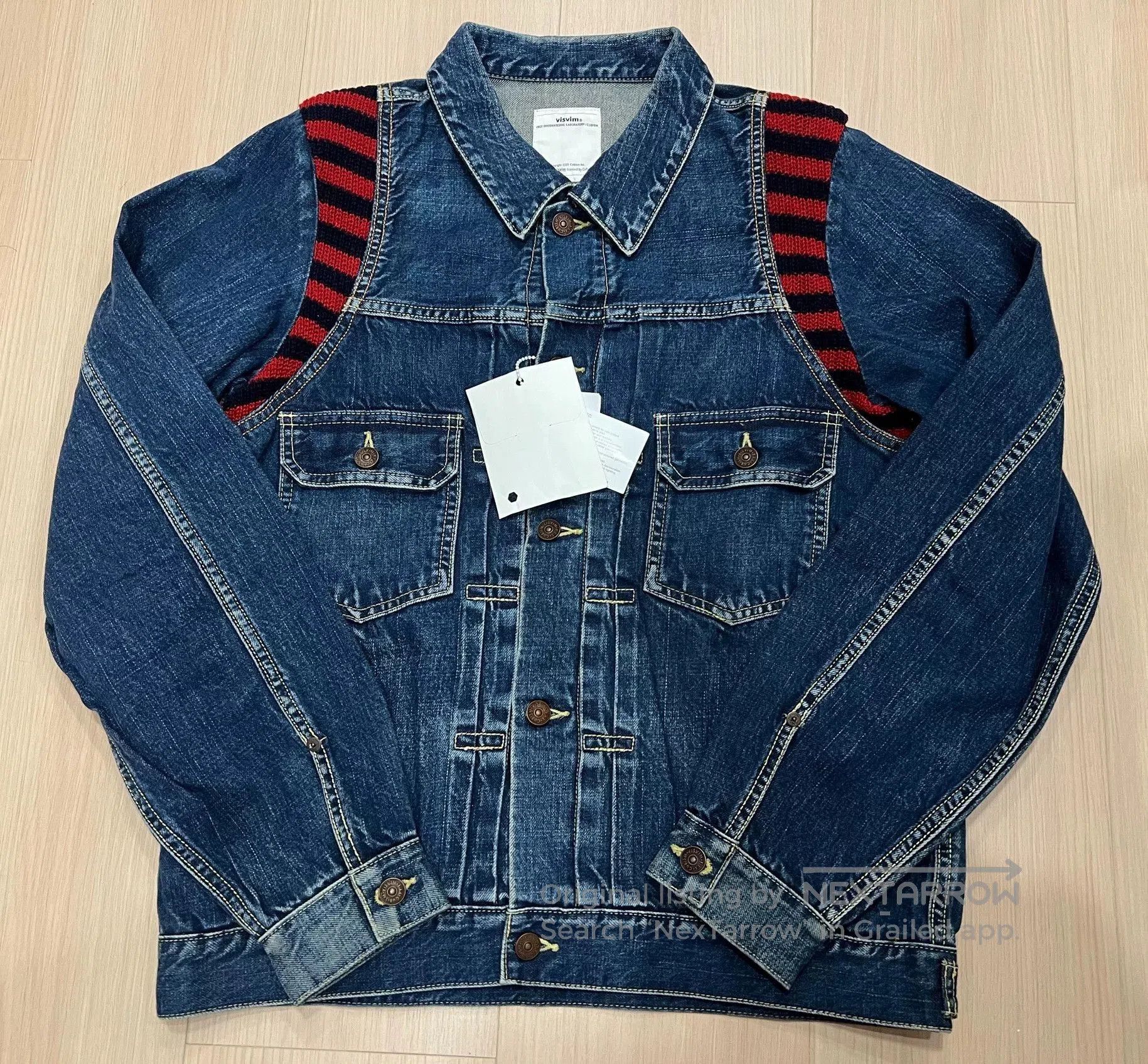 Visvim visvim 18ss 101 Jkt Jumbo Dmgd (Ribs). Size US M / EU 48-50 / 2 - 1 Thumbnail