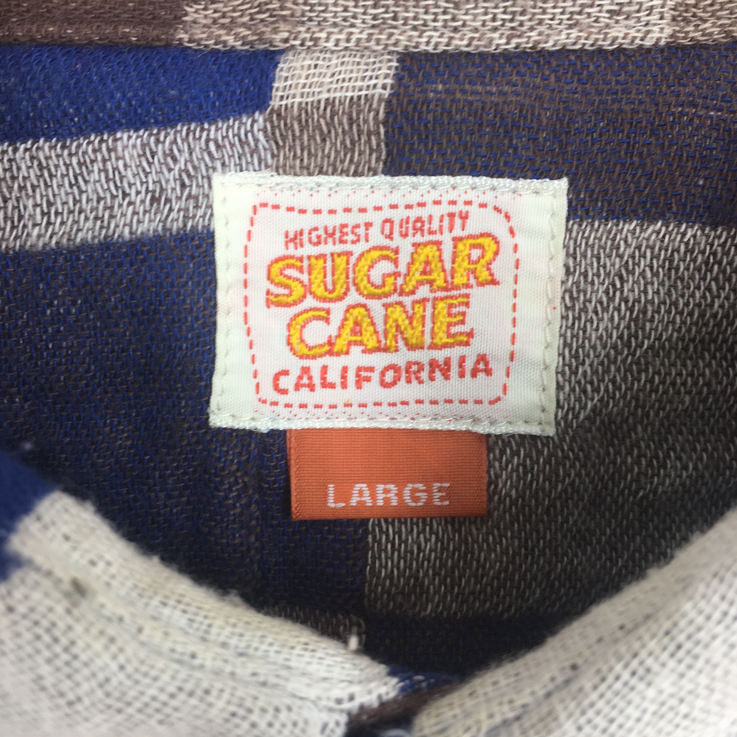 Sugar Cane Vintage Sugar Cane Japan Plaid Checkered Shirt Large Size US L / EU 52-54 / 3 - 6 Thumbnail