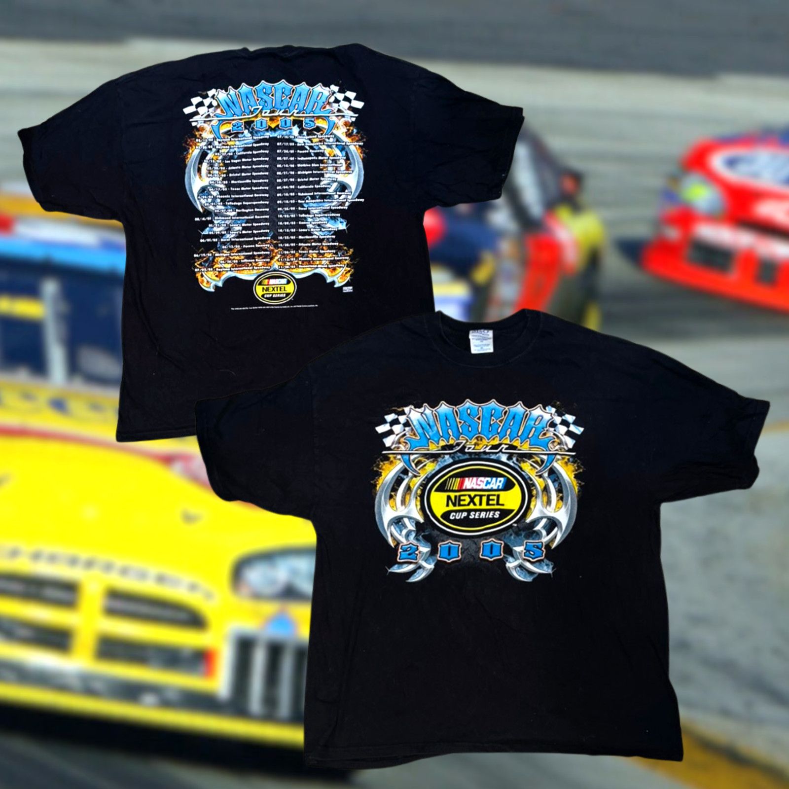 Other NASCAR Nextel Cup Racing T Shirt Y2K Sz. 2XL Vintage 2005 Size US XXL / EU 58 / 5 - 7 Thumbnail