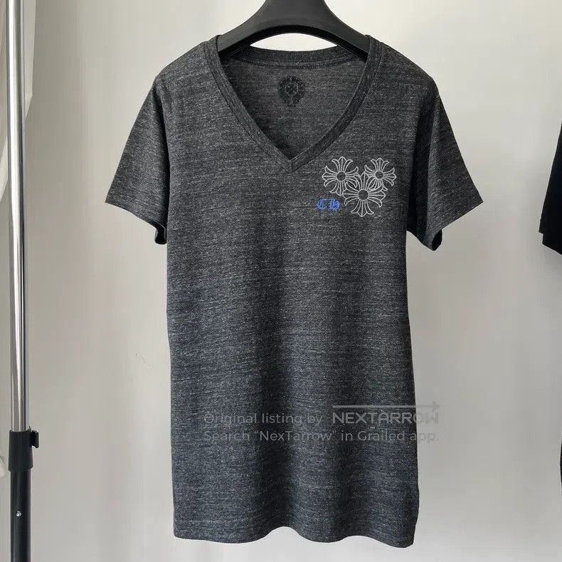 Chrome Hearts CHROME HEARTS Size M Grey hot silver cross blue Sanskrit V- Size US M / EU 48-50 / 2 - 1 Thumbnail