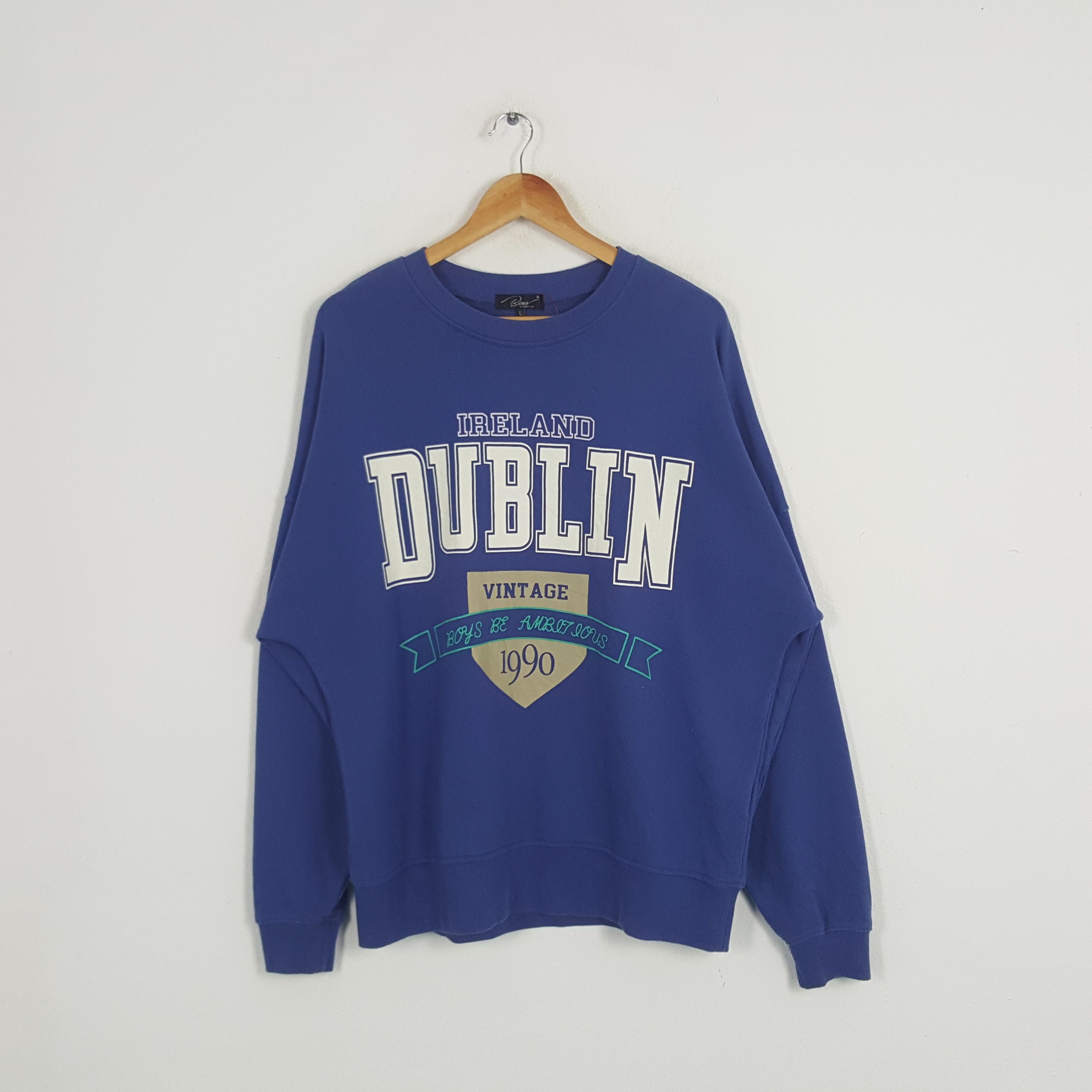 City Streets × Vintage Vintage Irelans Dublin 1990 Street Promo Tshirt Size US XL / EU 56 / 4 - 1 Thumbnail