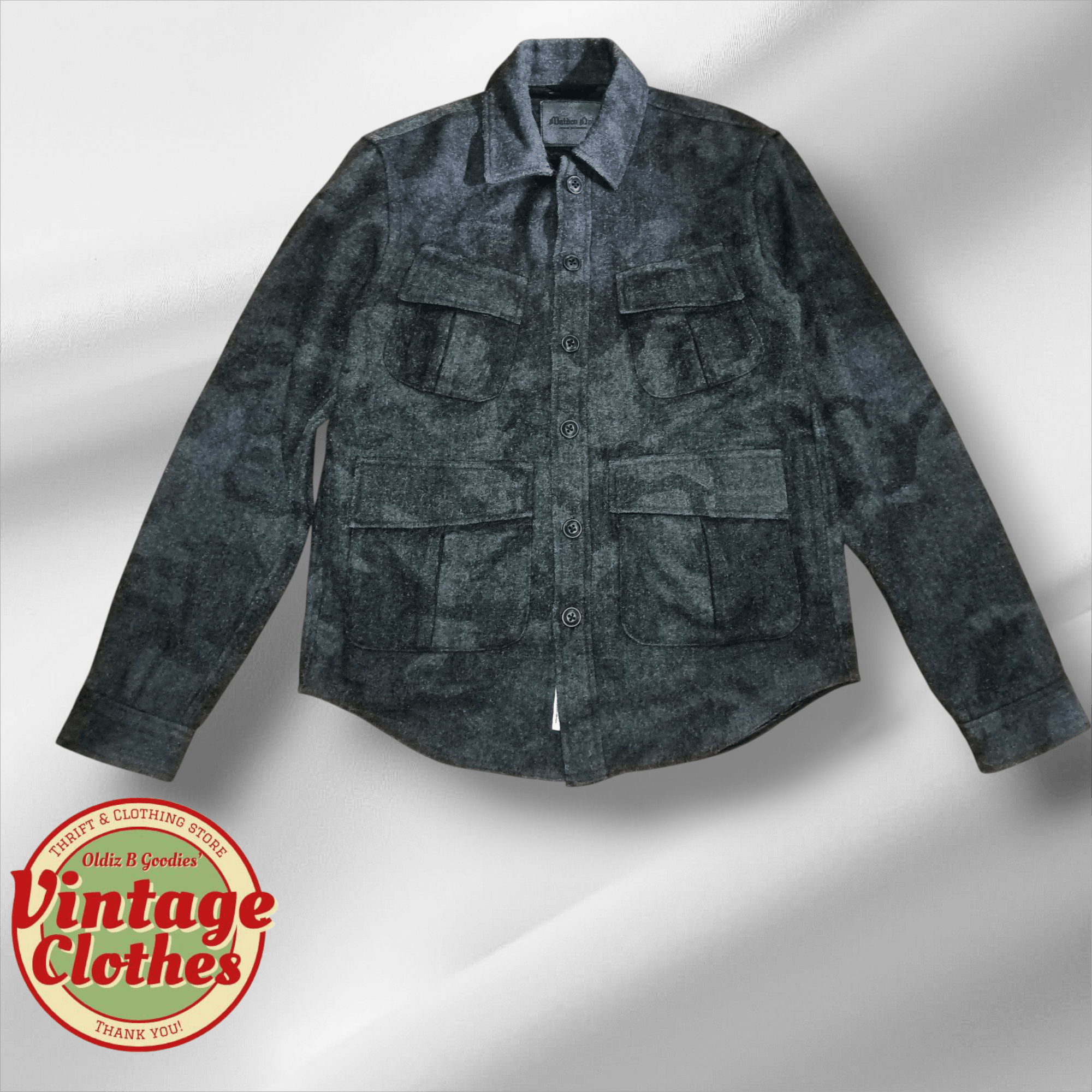 Maiden Noir JAPANESE BRAND X MAIDEN NOIR CAMOUFLAGE WOOL JACKET Size US S / EU 44-46 / 1 - 1 Thumbnail