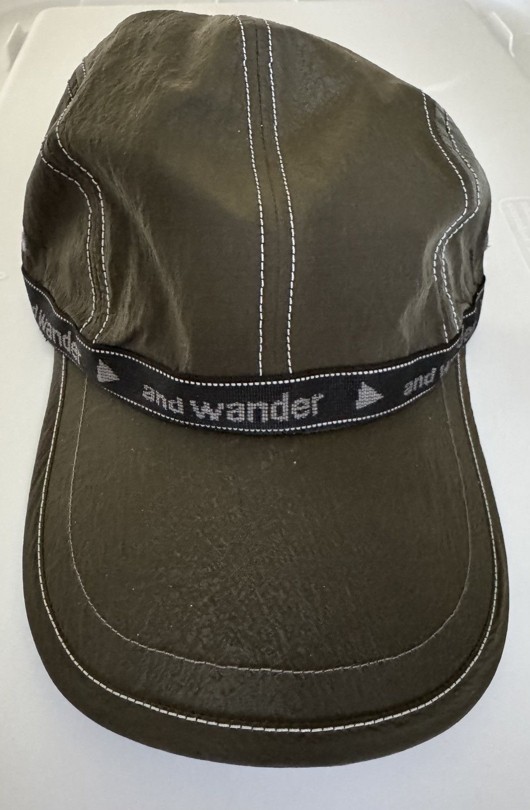 Nylon Reflective Hat Olive 3M One Size