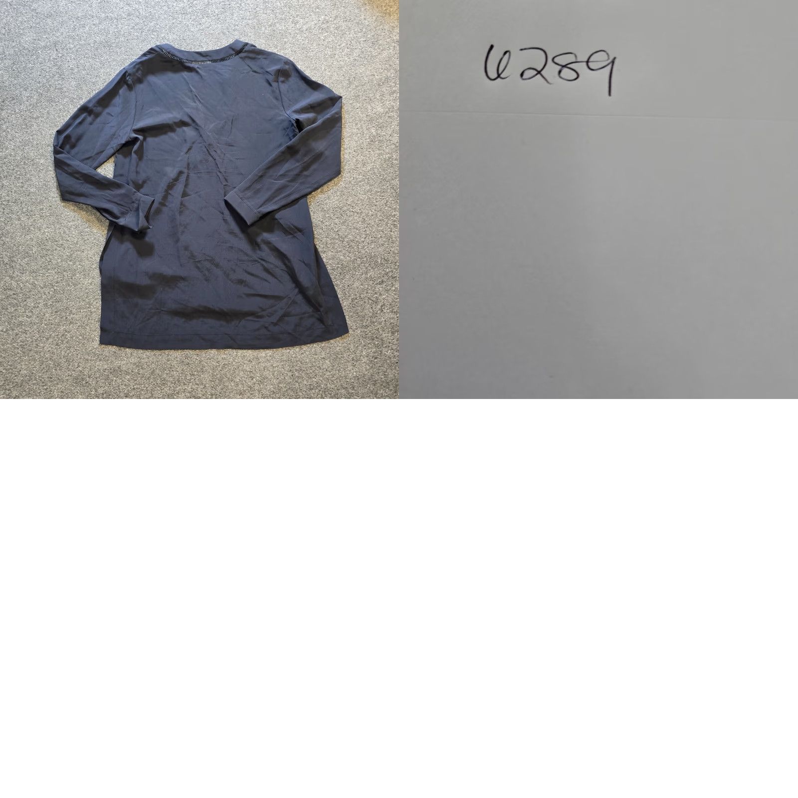 Vince Vince Blouse Womens Size 6 Blue Silk V Neck Long Sleeve Casual Capsule Shirt Size M / US 6-8 / IT 42-44 - 8 Thumbnail