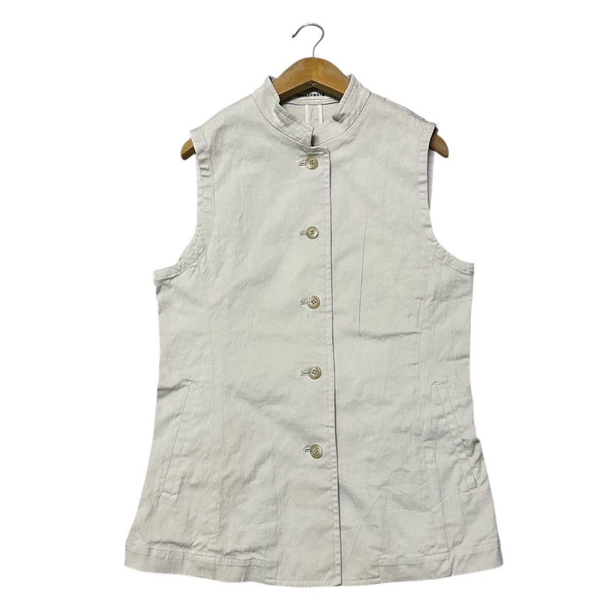 Issey Miyake Vintage Permanente sleeveless jacket Size S / US 4 / IT 40 - 2 Thumbnail