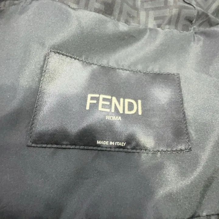 Fendi Fendi Logo Print Hooded Zipper Jacket -2507 Size US L / EU 52-54 / 3 - 5 Thumbnail