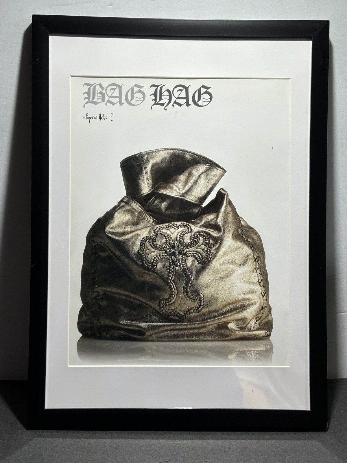 *Chrome Hearts* ‘Bag Hag’ Framed Poster